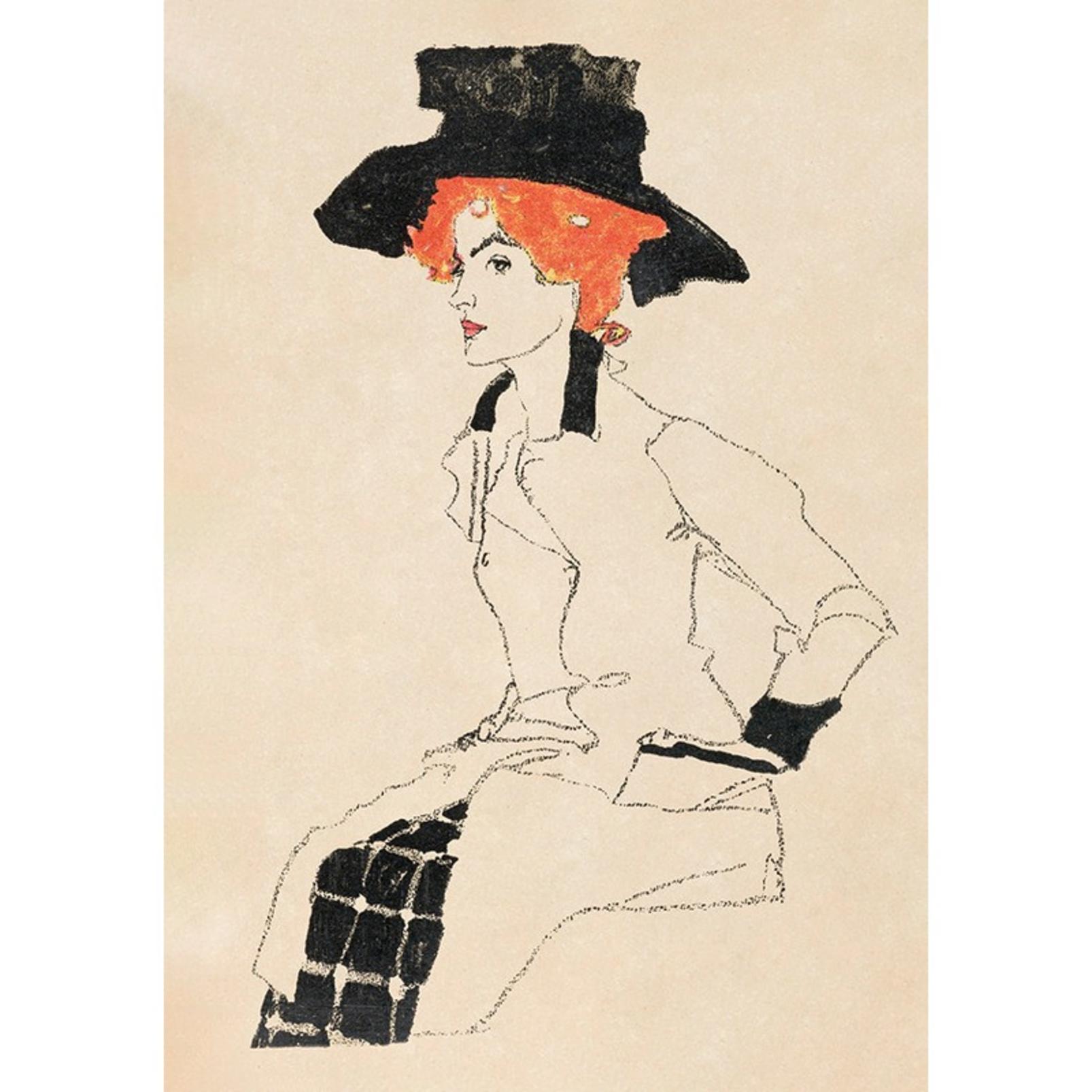 Sitting Portrait of Woman Neutral Wall Art - 132404_TILE_01.jpg