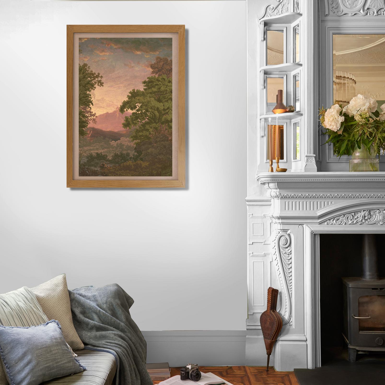 Sketch Forest Sunset Multicolour Wall Art - 133592_CAMEO_1.jpg