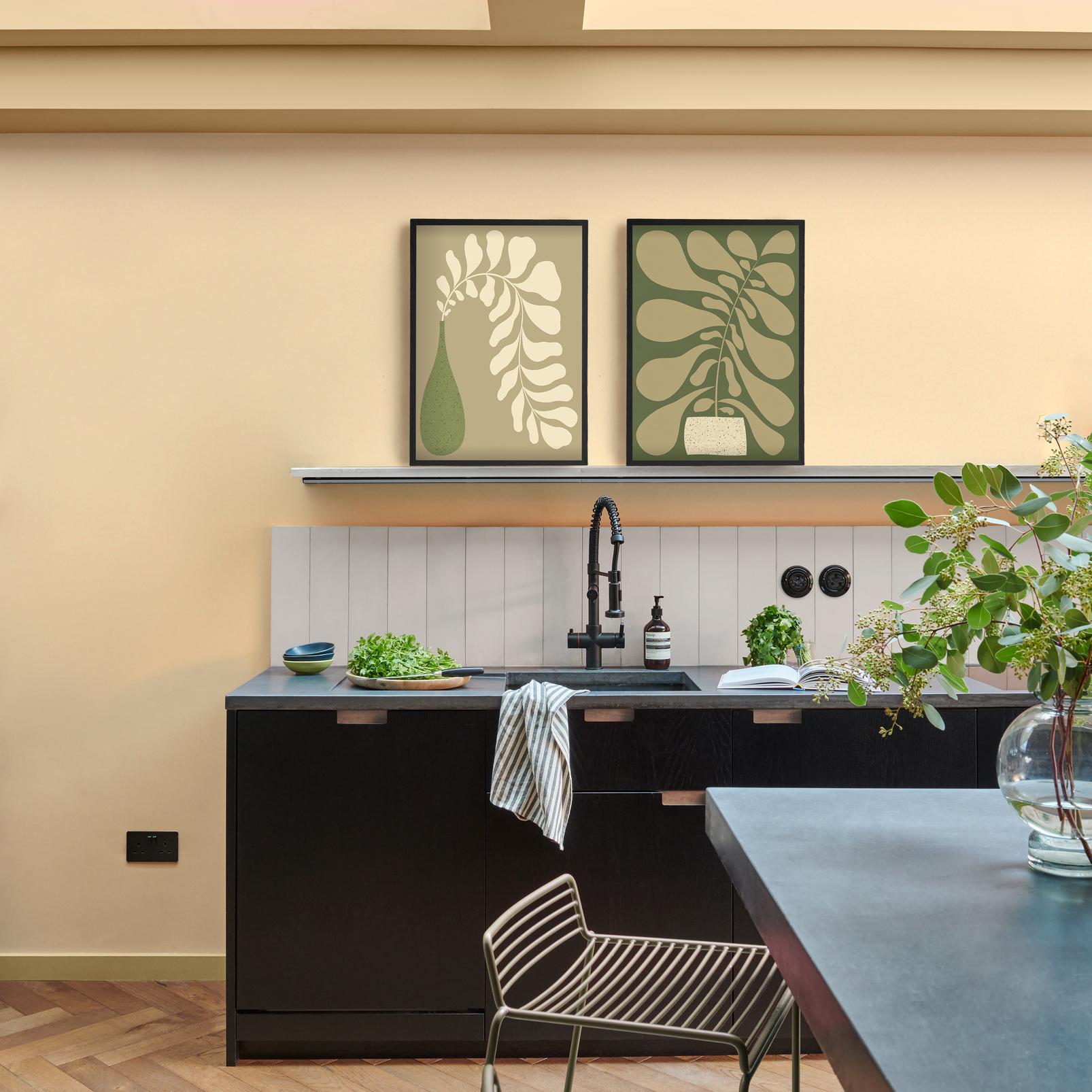 Bold Abstract Flowers II Sage Wall Art - 132140_CAMEO_1.jpg