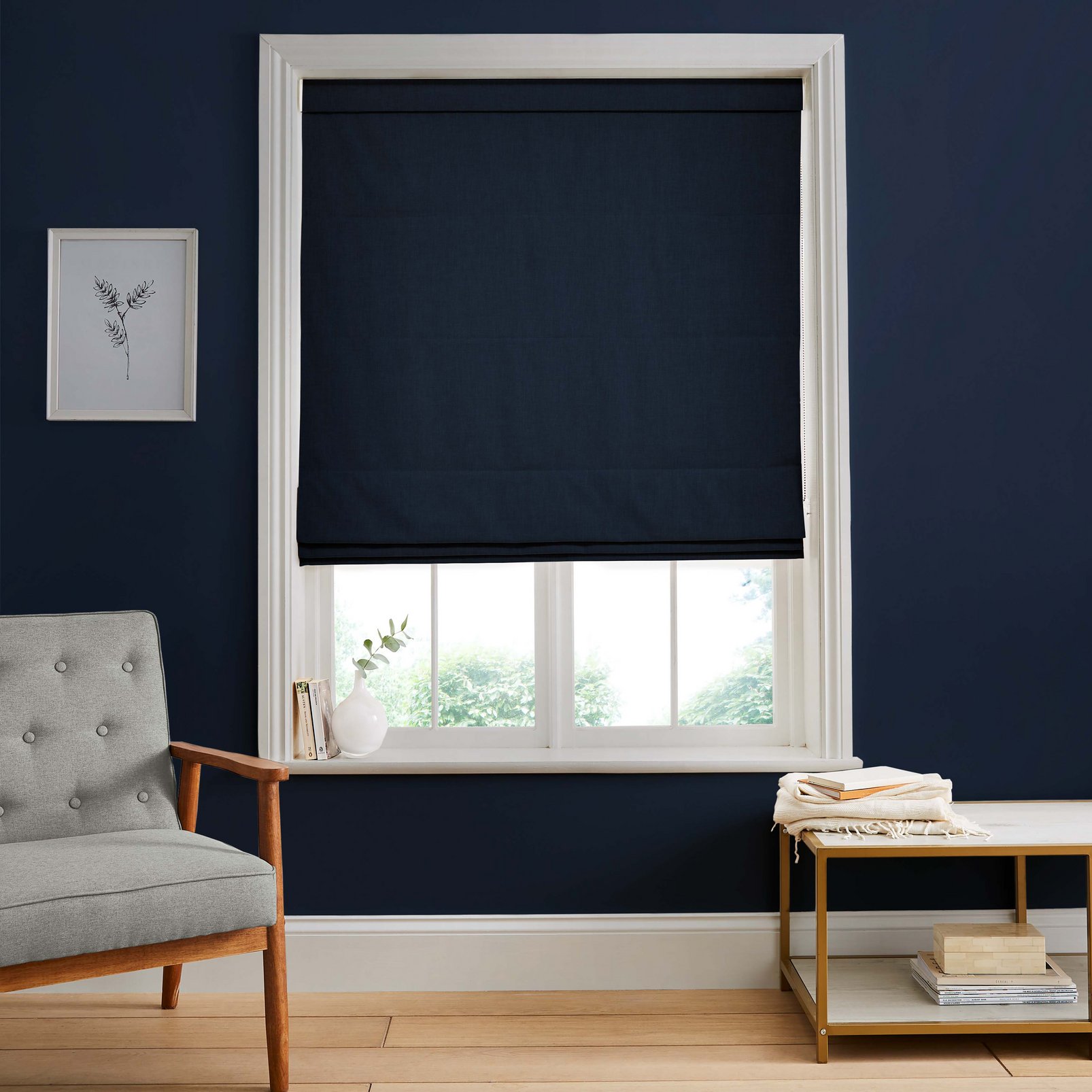 Campanile Navy Roman Blind - 116069rom_ROOMSET_01.jpg