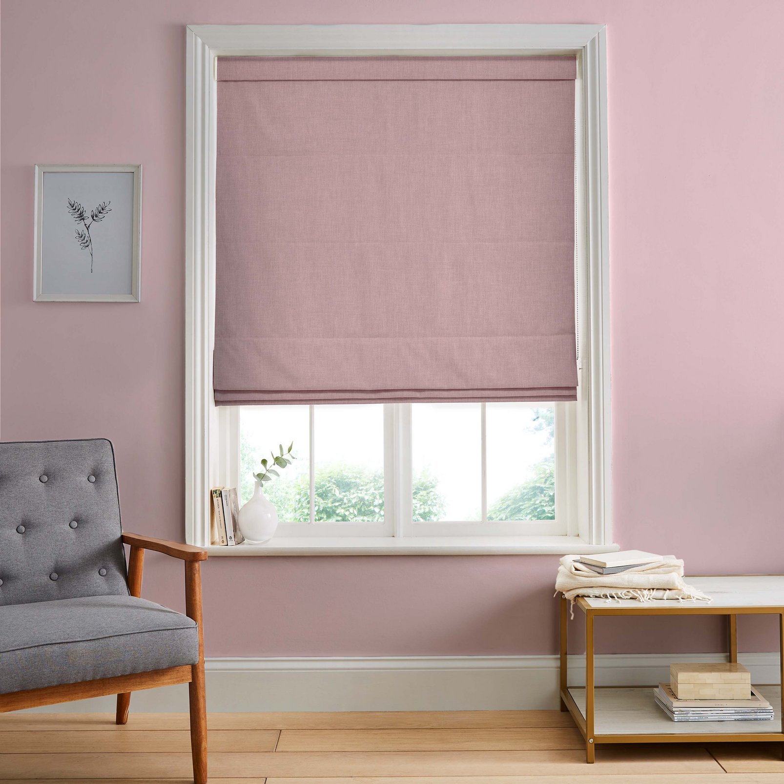 Campanile Pink Roman Blind - 116073rom_ROOMSET_01.jpg