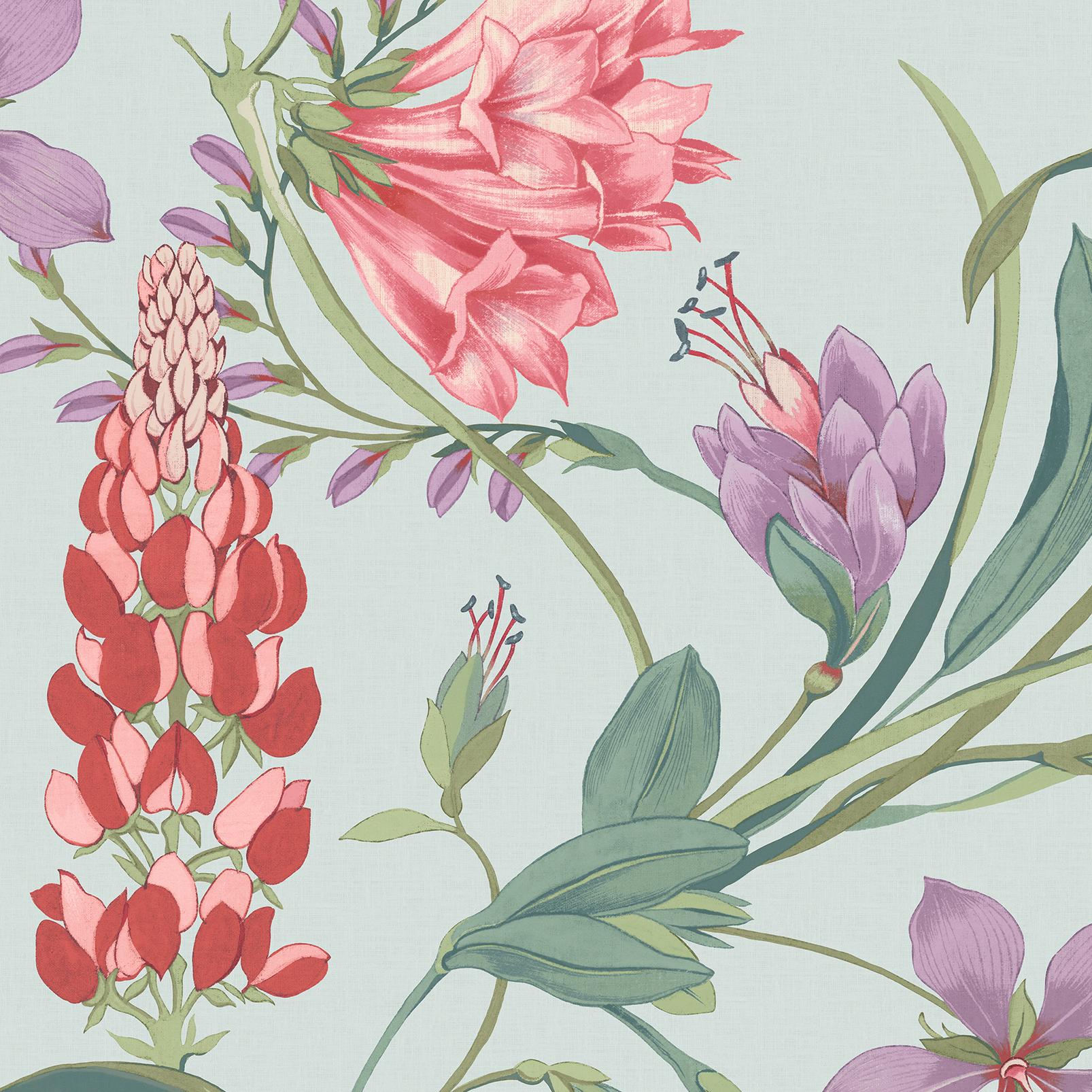 Botanist's Scroll Duck Egg Wallpaper - 131672_TILE_01.jpg