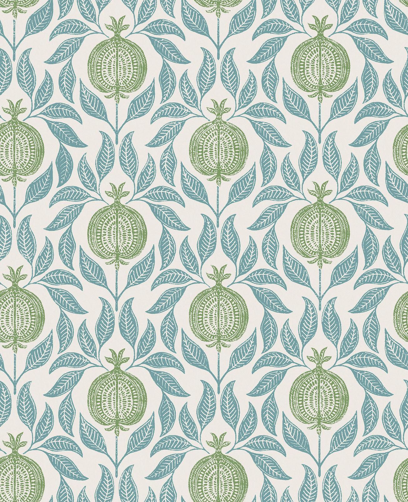 Apple of Grenada Blue & Green Wallpaper - 130285_TILE_01.jpg