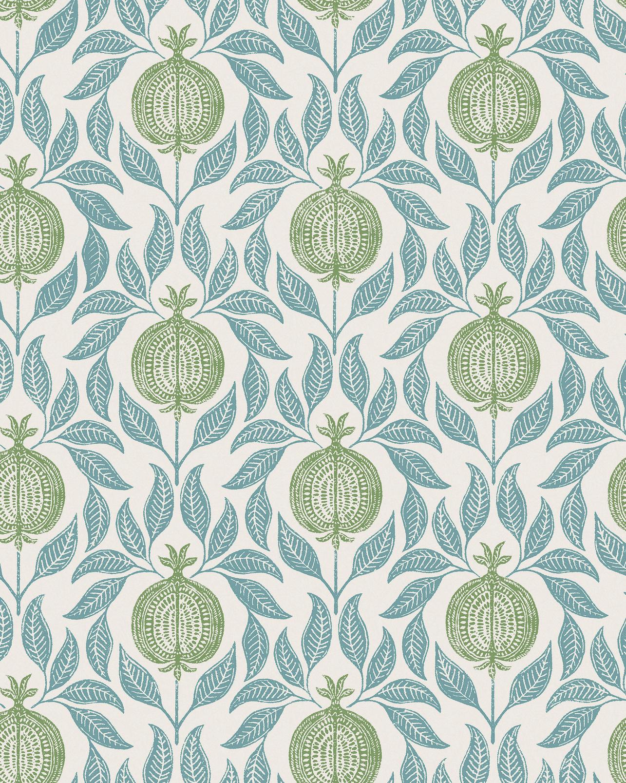 Apple of Grenada Blue & Green Wallpaper - 130285_TILE_01.jpg