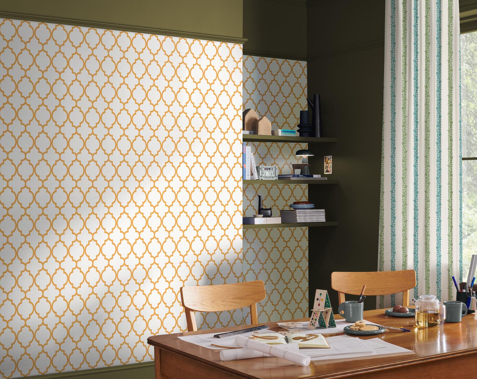 Trellia Orange Wallpaper - 130298_ROOMSET_01.jpg