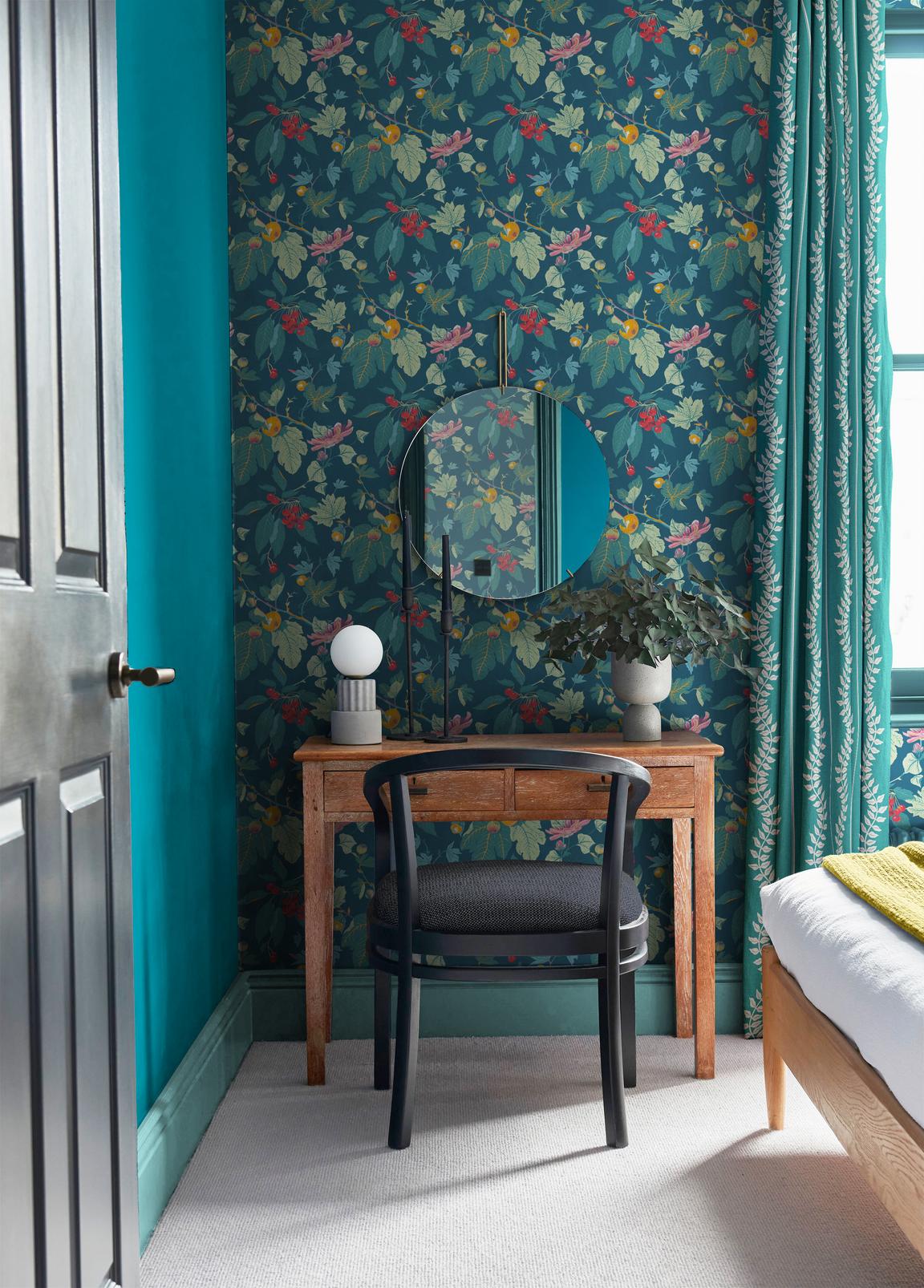 Craftwork Trail Navy Wallpaper - 130280_ROOMSET_01.jpg