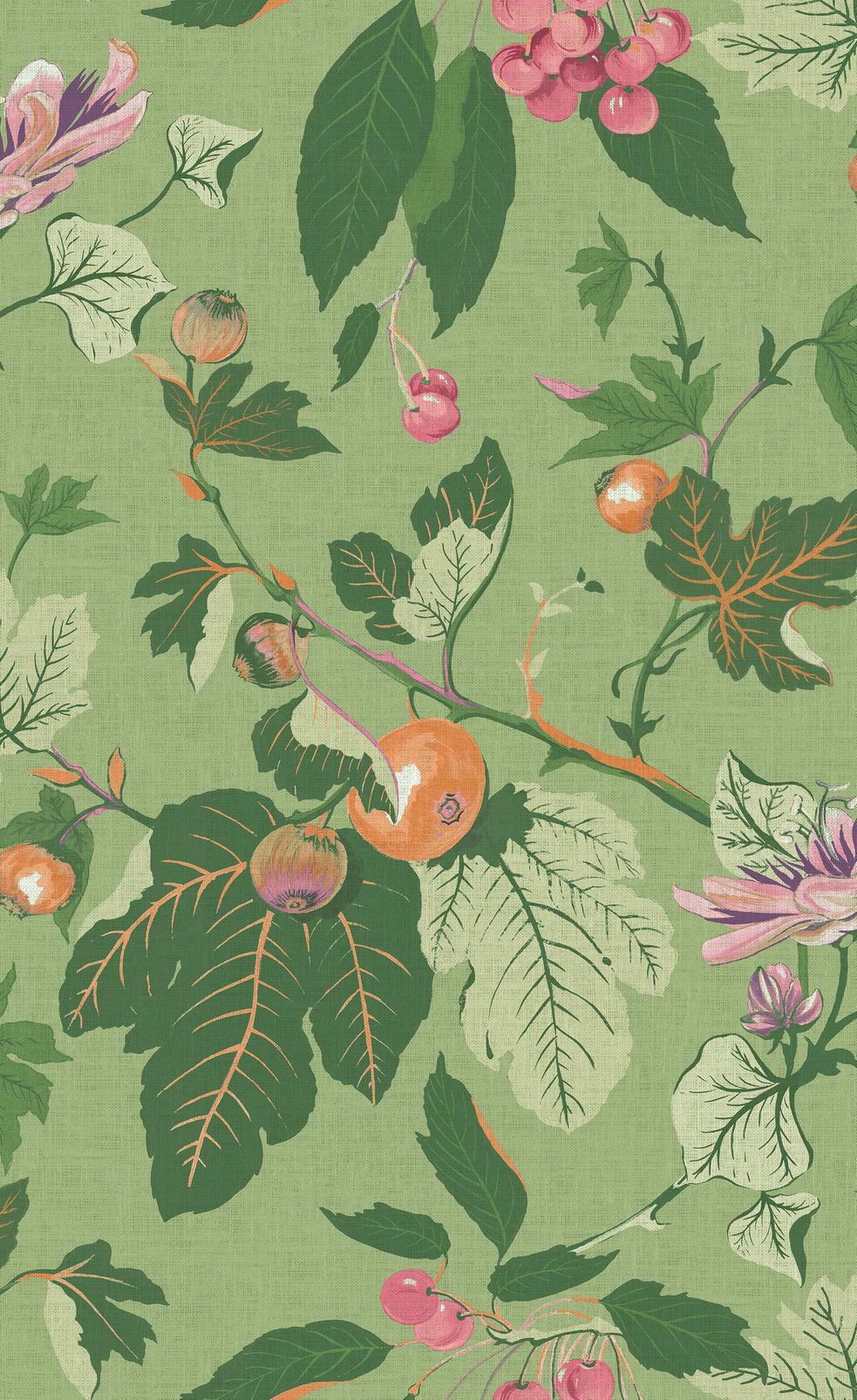 Craftwork Trail Green Wallpaper - 130281_TILE_01.jpg