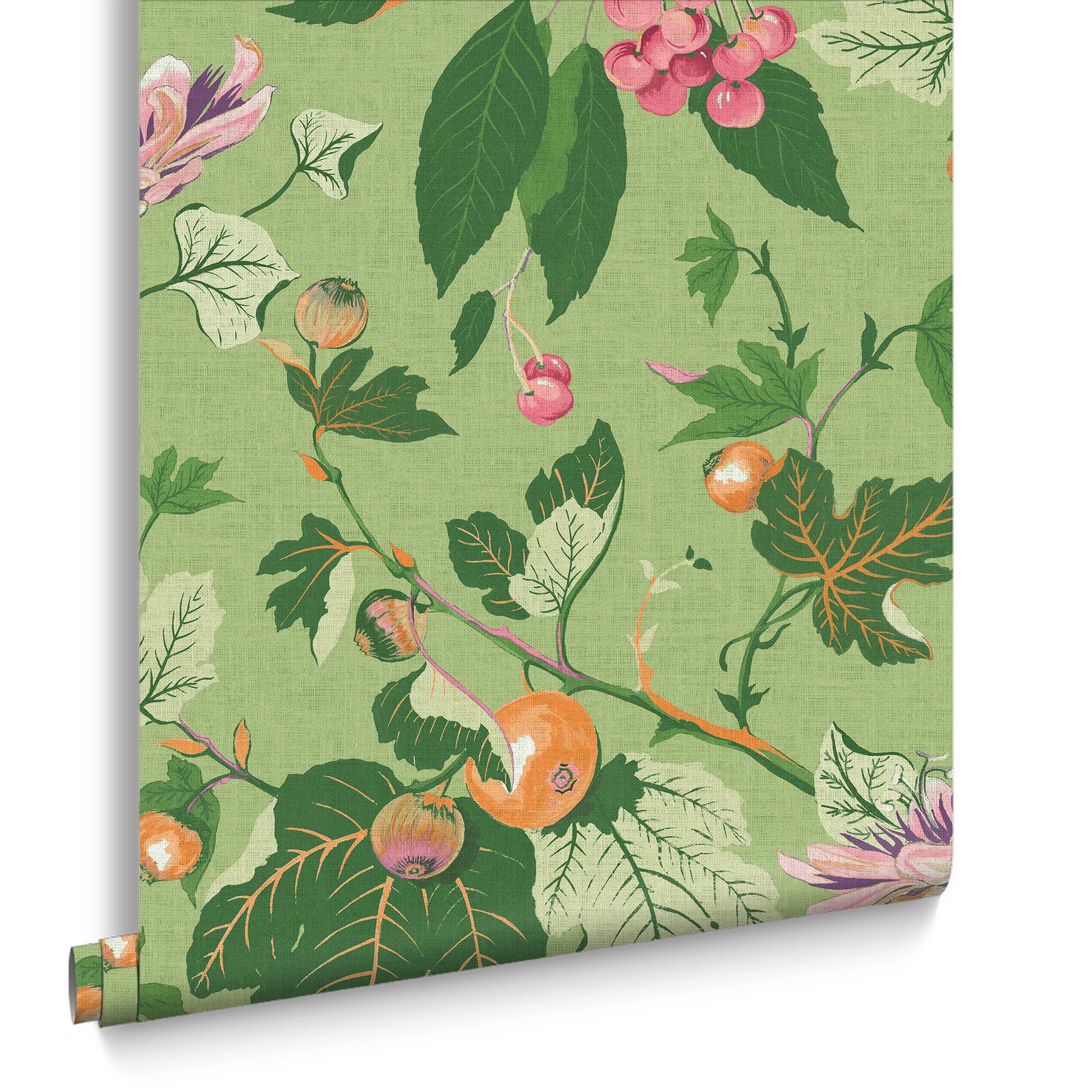 Craftwork Trail Green Wallpaper - 130281_DIGITAL_ROLL_01.jpg