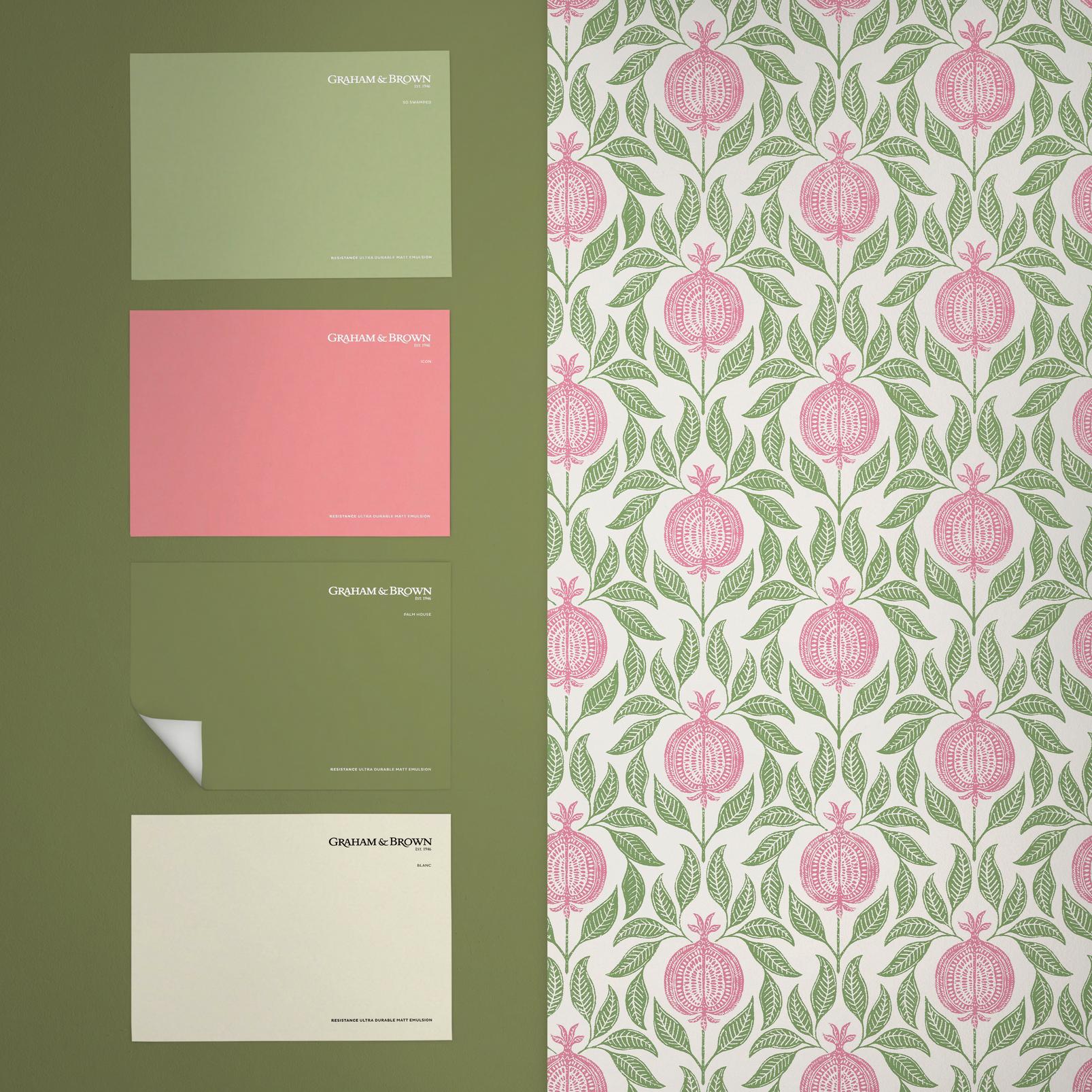 Apple of Grenada Pink & Green Wallpaper - 130286_FLATLAY_01.jpg