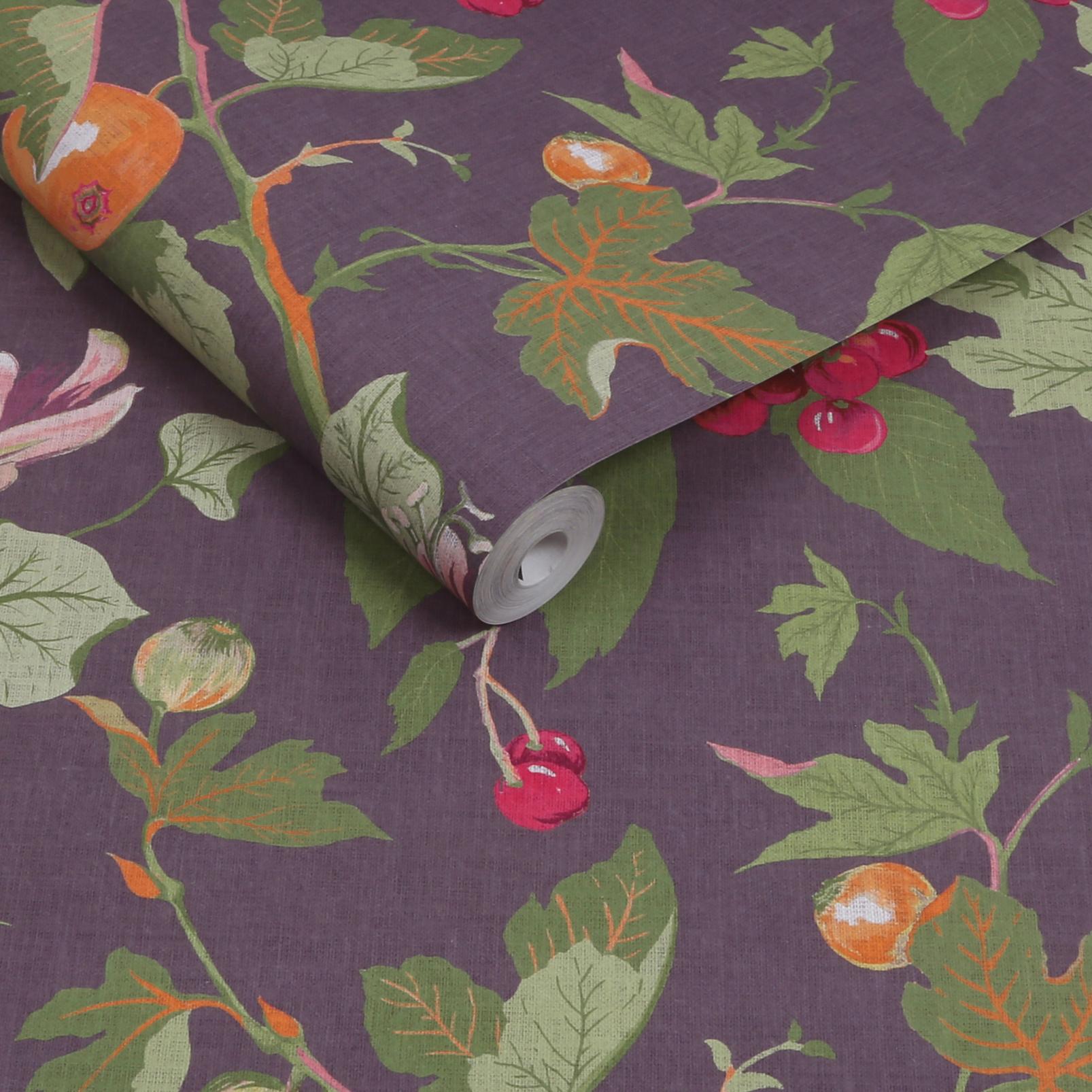 Craftwork Trail Plum Wallpaper - 130283_ROLLSHOT_01.jpg