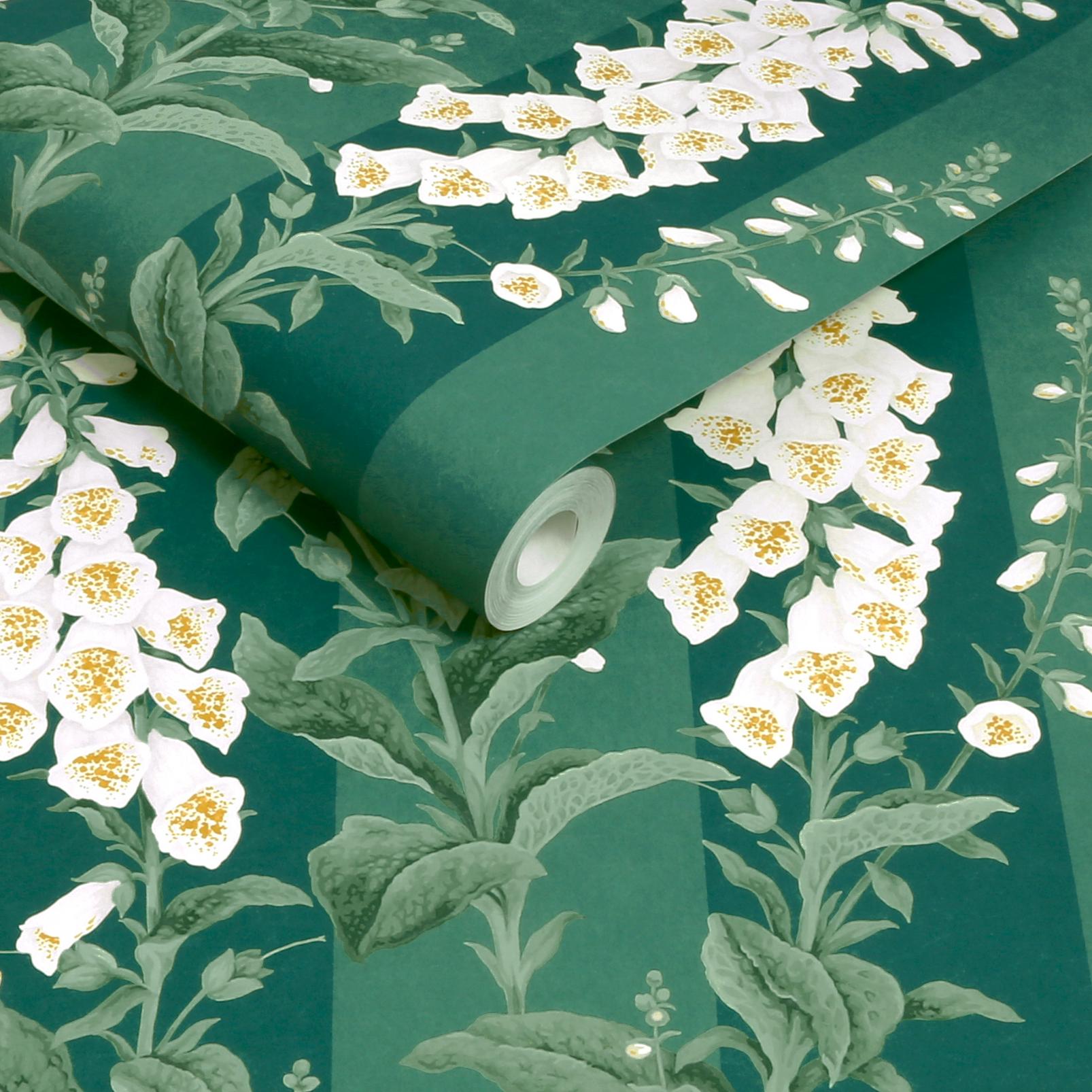 Foxglove Stripe Teal Wallpaper - 130311_ROLLSHOT_01.jpg