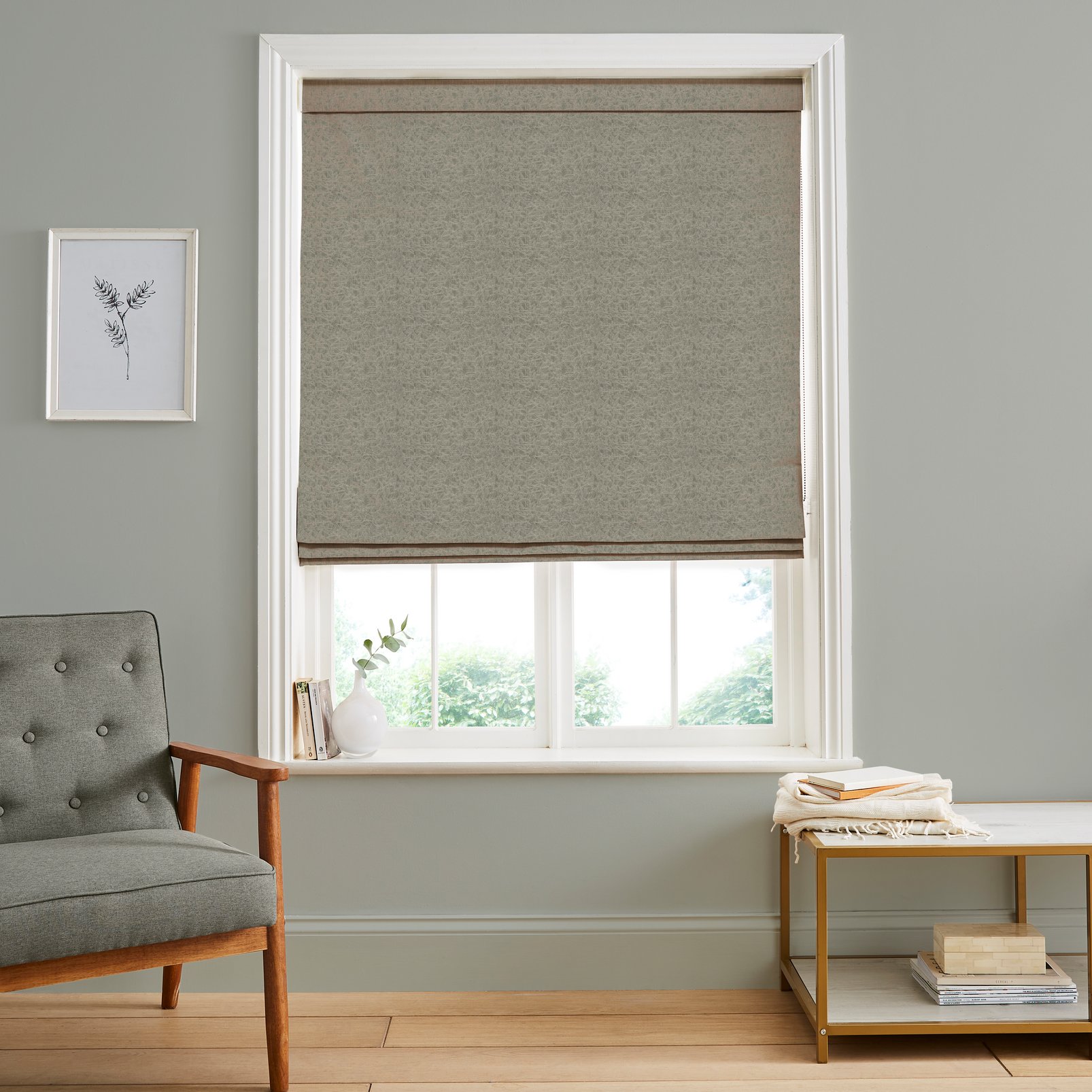 Essence Beige Roman Blind - 116120rom_ROOMSET_01.jpg