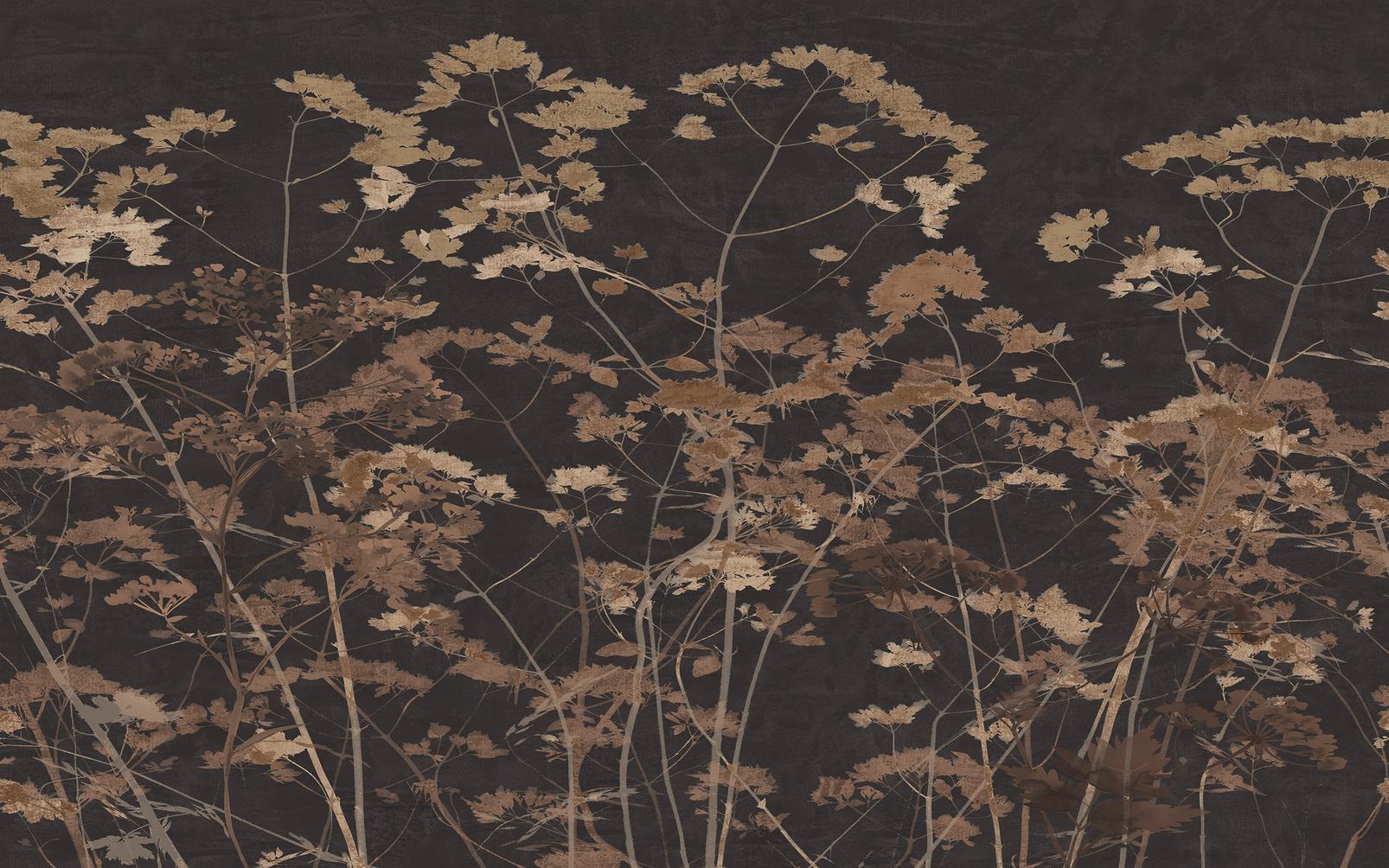 Flower Press Chocolate Bespoke Mural - 139955_TILE_01.jpg