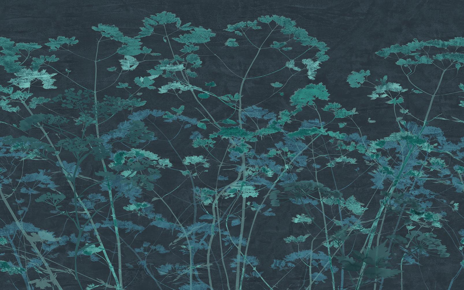 Flower Press Teal Bespoke Mural - 139973_MAINTILE_01.jpg