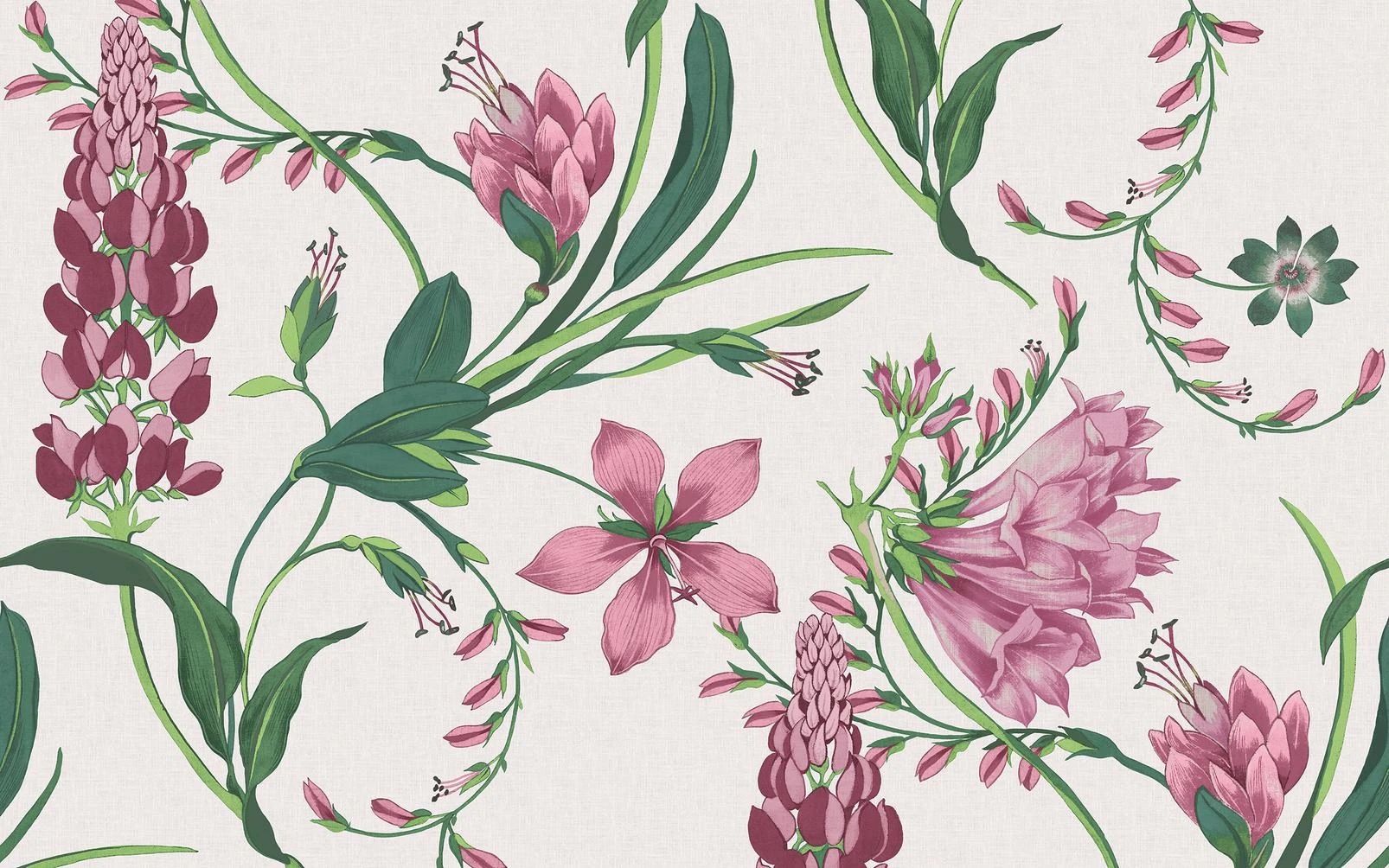 Botanist's Scroll Mauve Bespoke Mural - 139874_MAINTILE_01.jpg