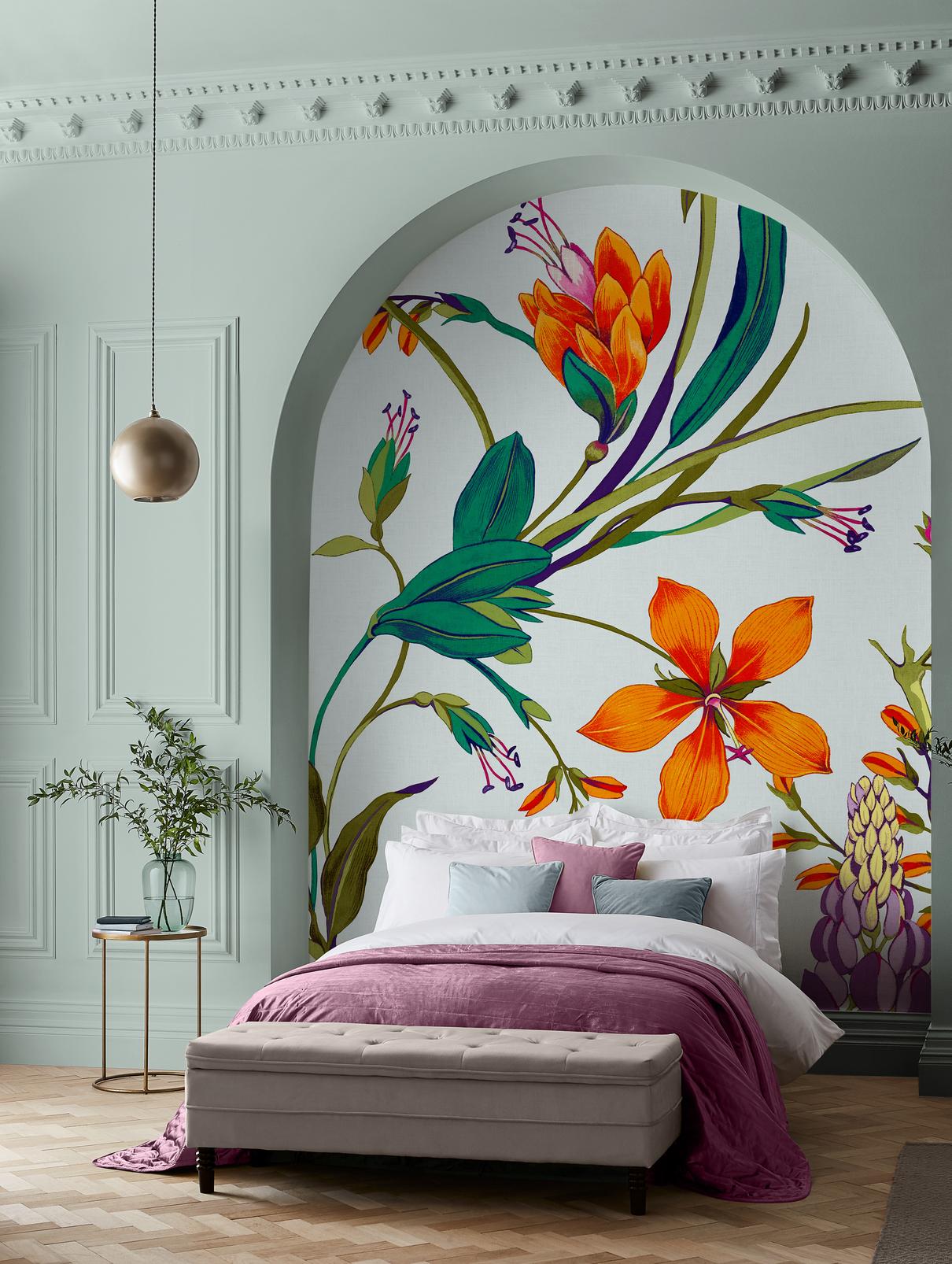 Botanists Scroll Duck Egg Mural - 139856_ROOMSET_02.jpg