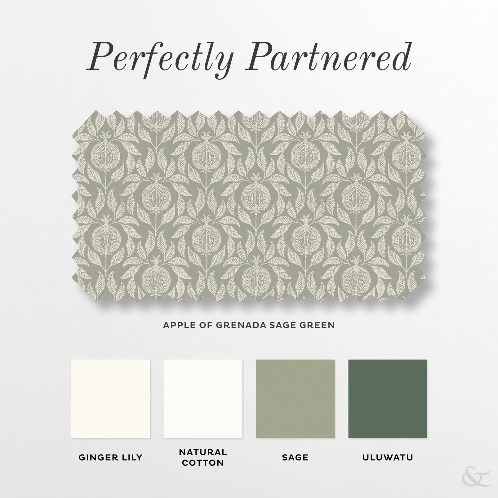 Apple of Grenada Sage Green Roller Blind - 131622rol_COORDINATES_01.jpg