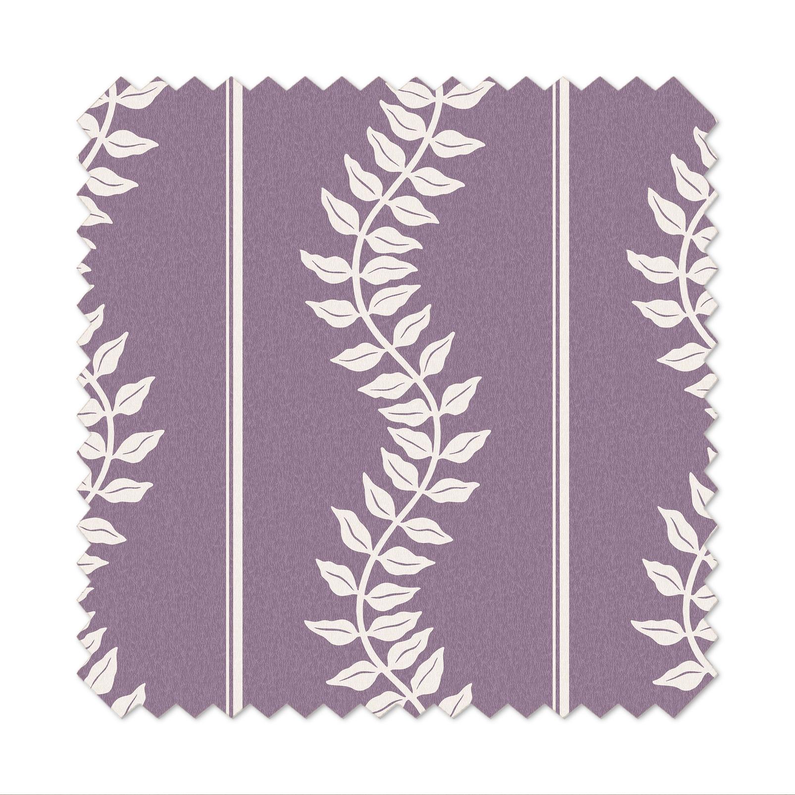 Laurel Leaf Stripe Purple Curtain - 131585cur_FLATLAY_01.jpg