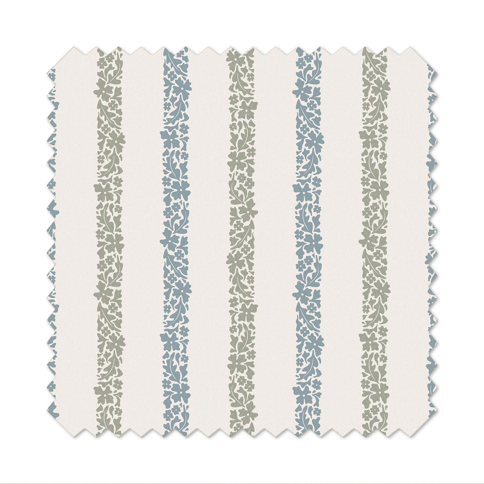 Floral Boheme Stripe Blue and Green Roman Blind - 131665rom_FLATLAY_01.jpg