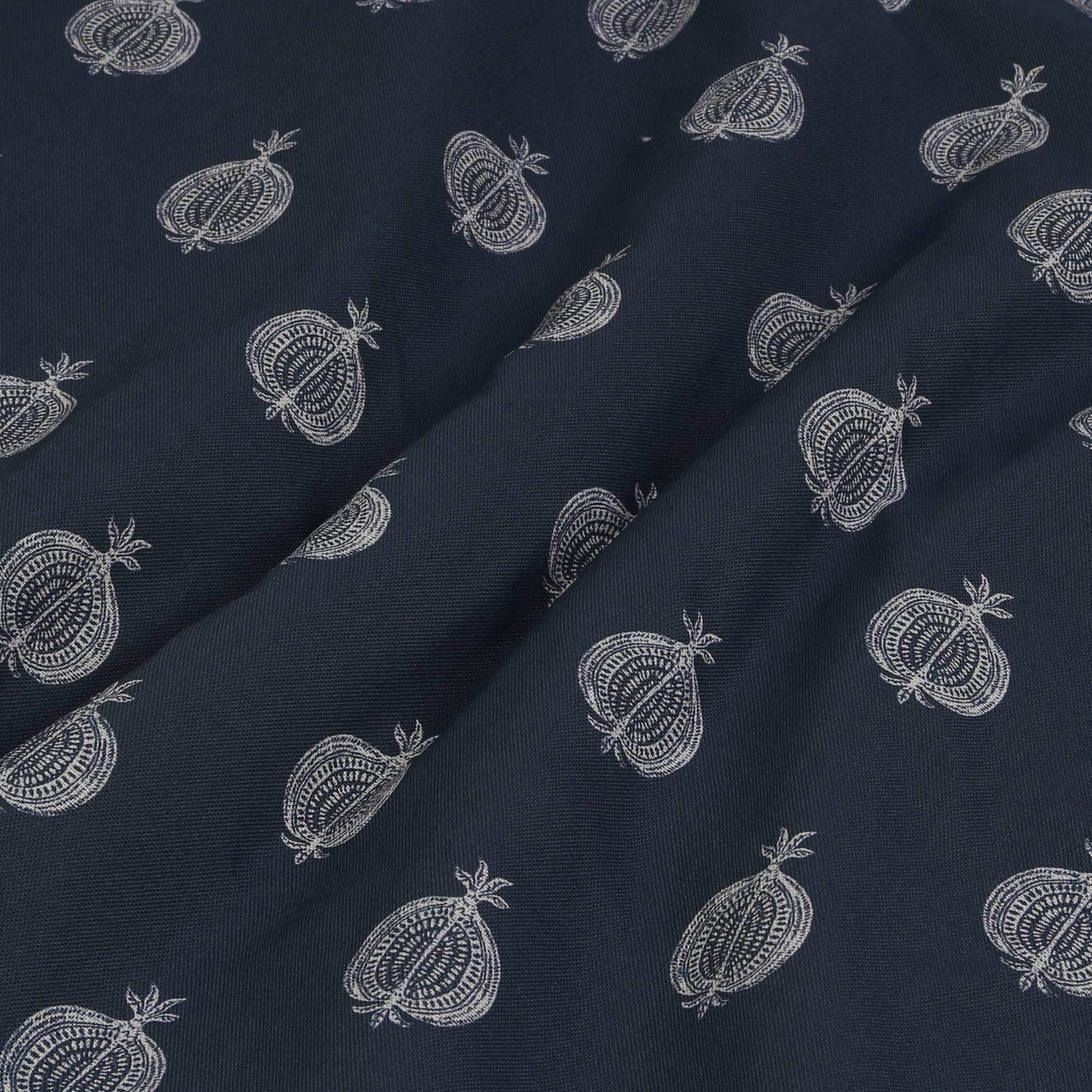 Pomegranate Motif Navy Roman Blind - 131637rom_FABRIC_01.jpg