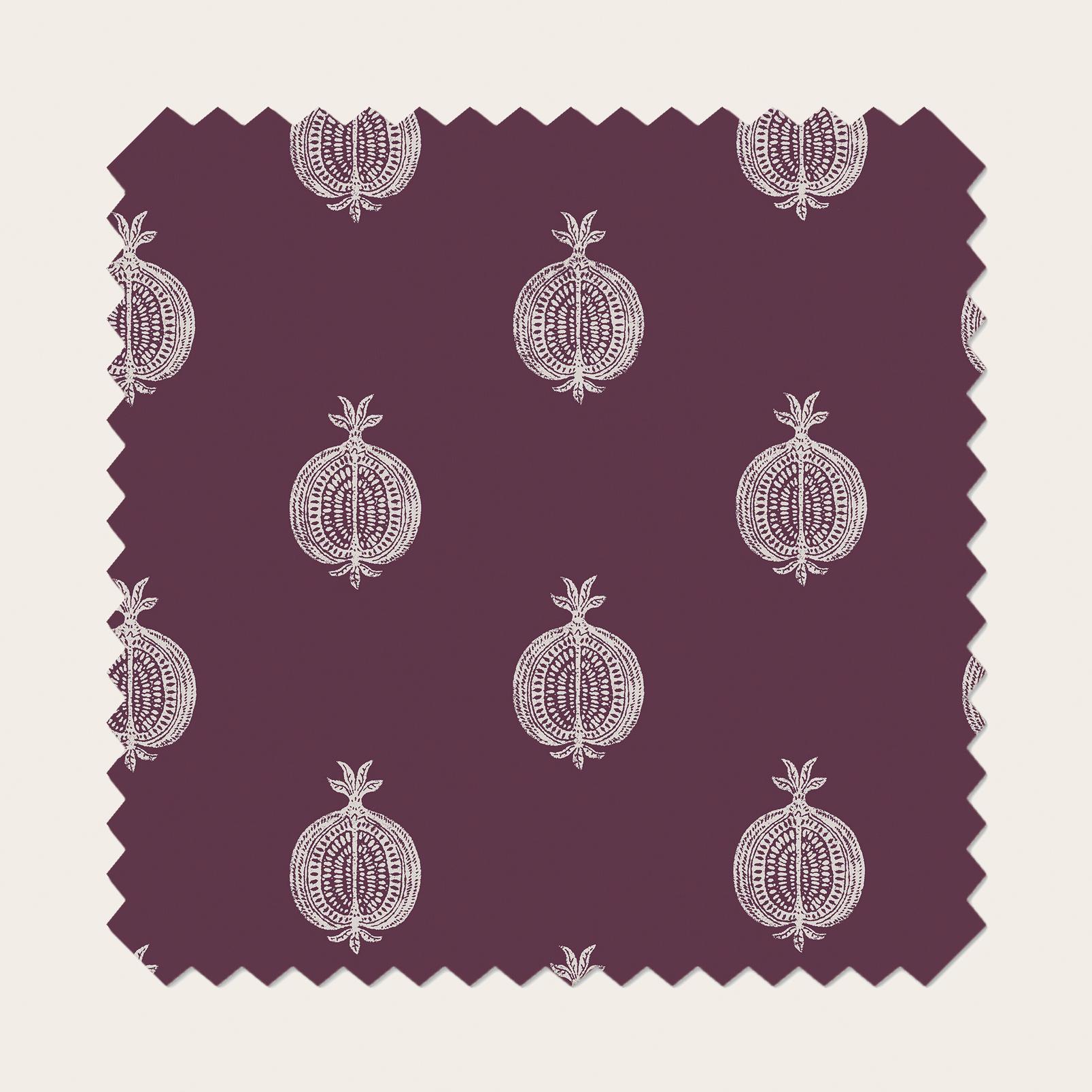 Pomegranate Motif Epoch Purple Roller Blind - 131638rol_TILE_01.jpg