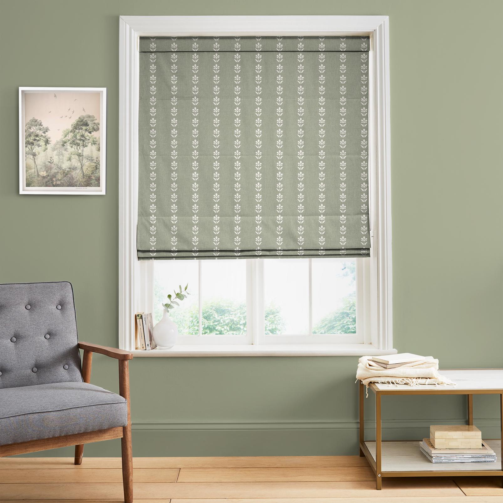 Petal Stripe Sage Roman Blind - 131613rom_ROOMSET_01.jpg