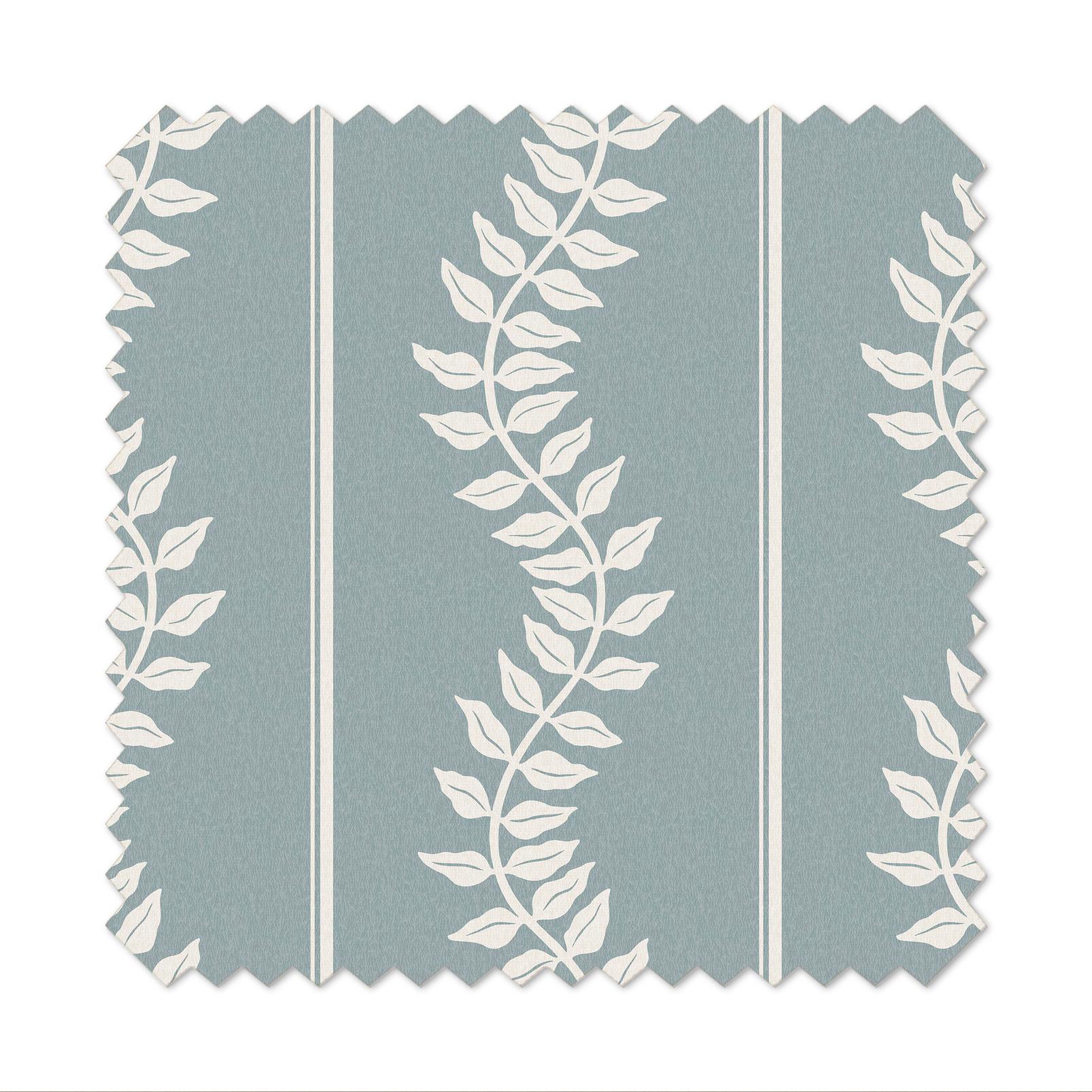 Laurel Leaf Stripe Blue Roman Blind - 131589rom_FLATLAY_01.jpg