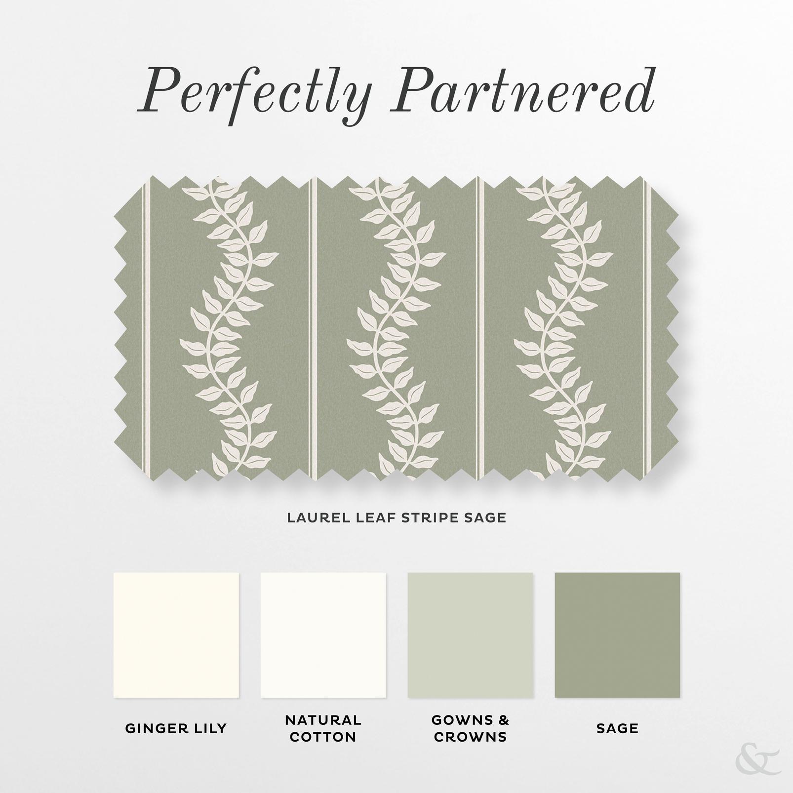 Laurel Leaf Stripe Sage Roman Blind - 131581rom_COORDINATES_01.jpg