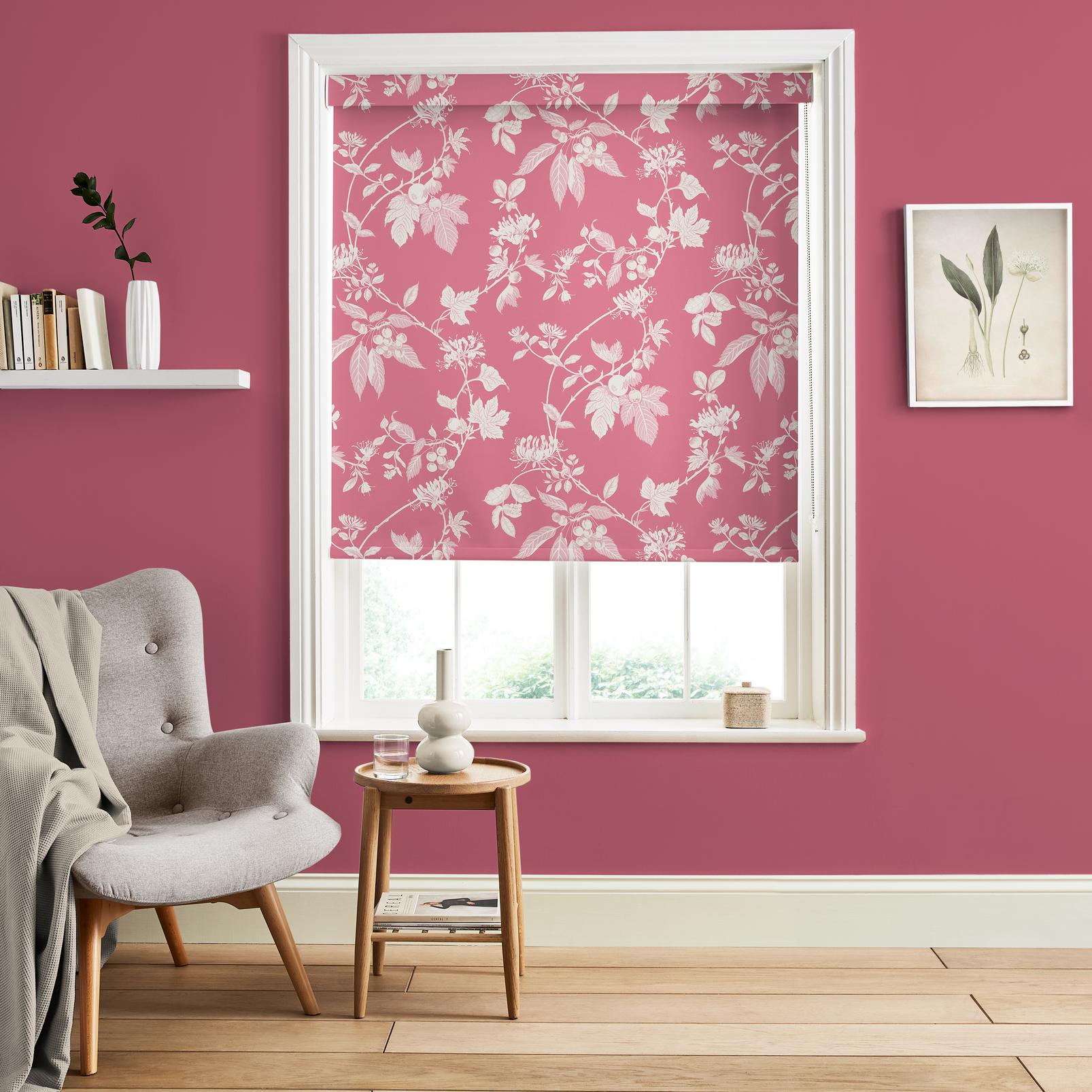 Garden Vine Pink Roller Blind - 131566rol_ROOMSET_01.jpg