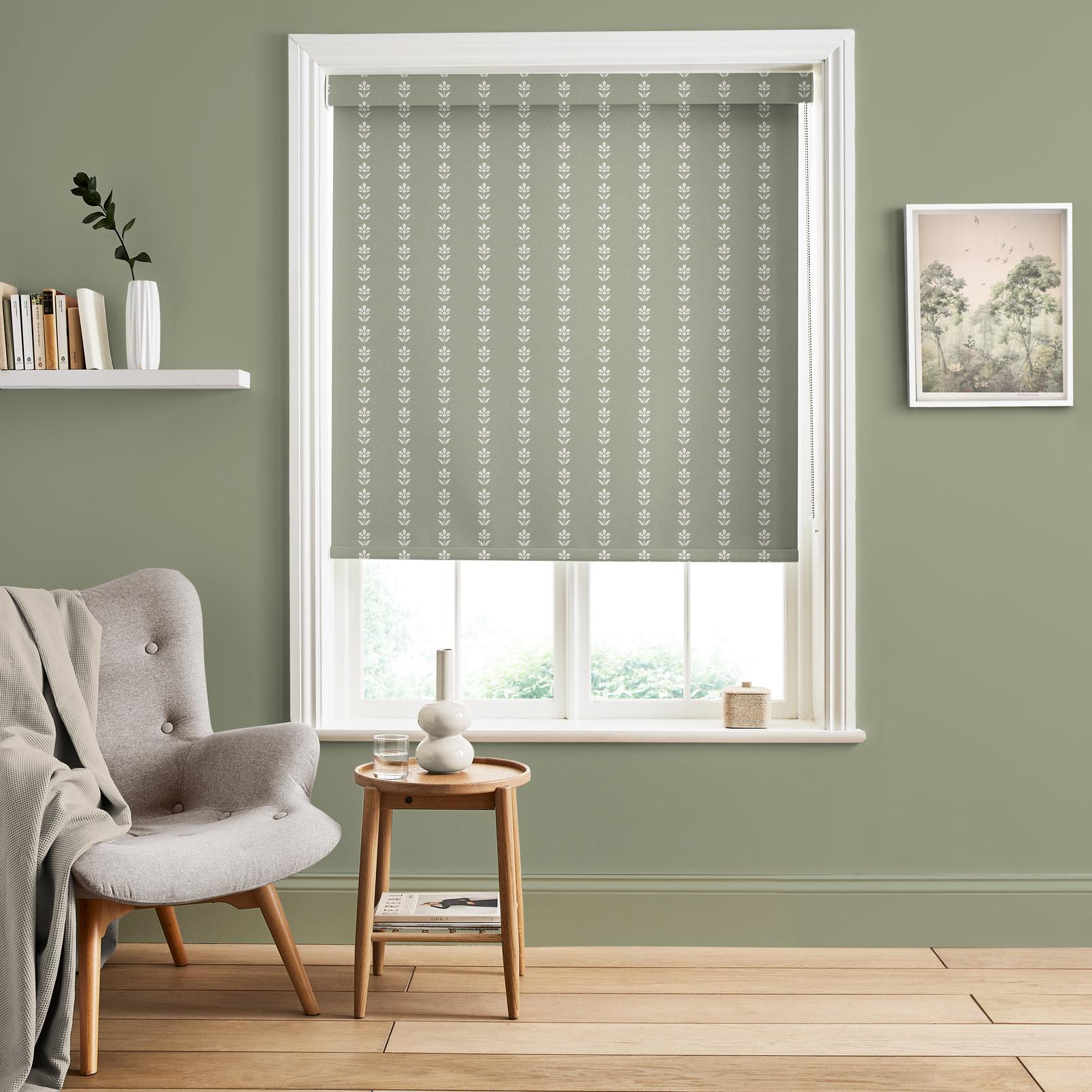 Petal Stripe Sage Roller Blind - 131610rol_ROOMSET_01.jpg