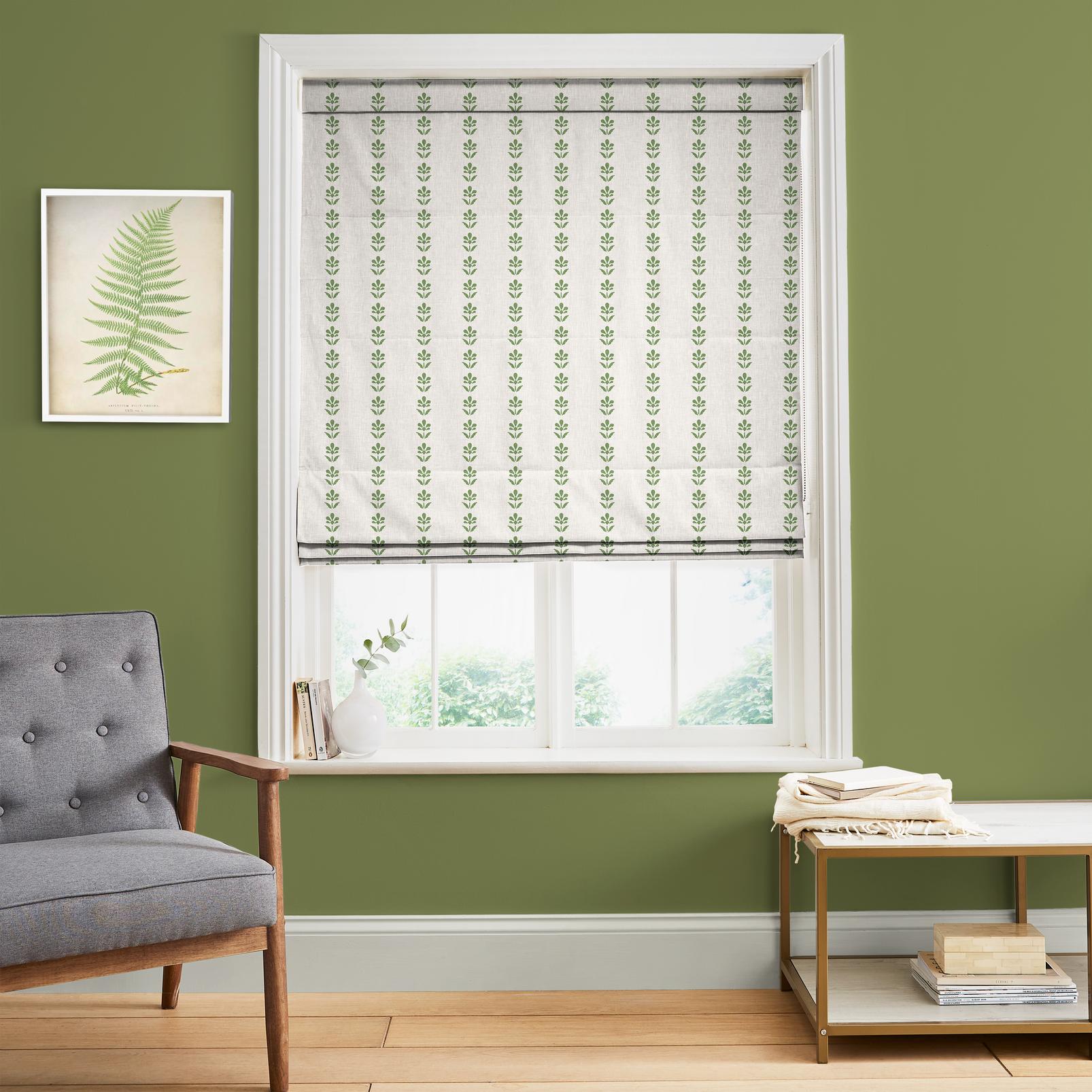Petal Stripe Apple Green Roman Blind - 131601rom_ROOMSET_01.jpg