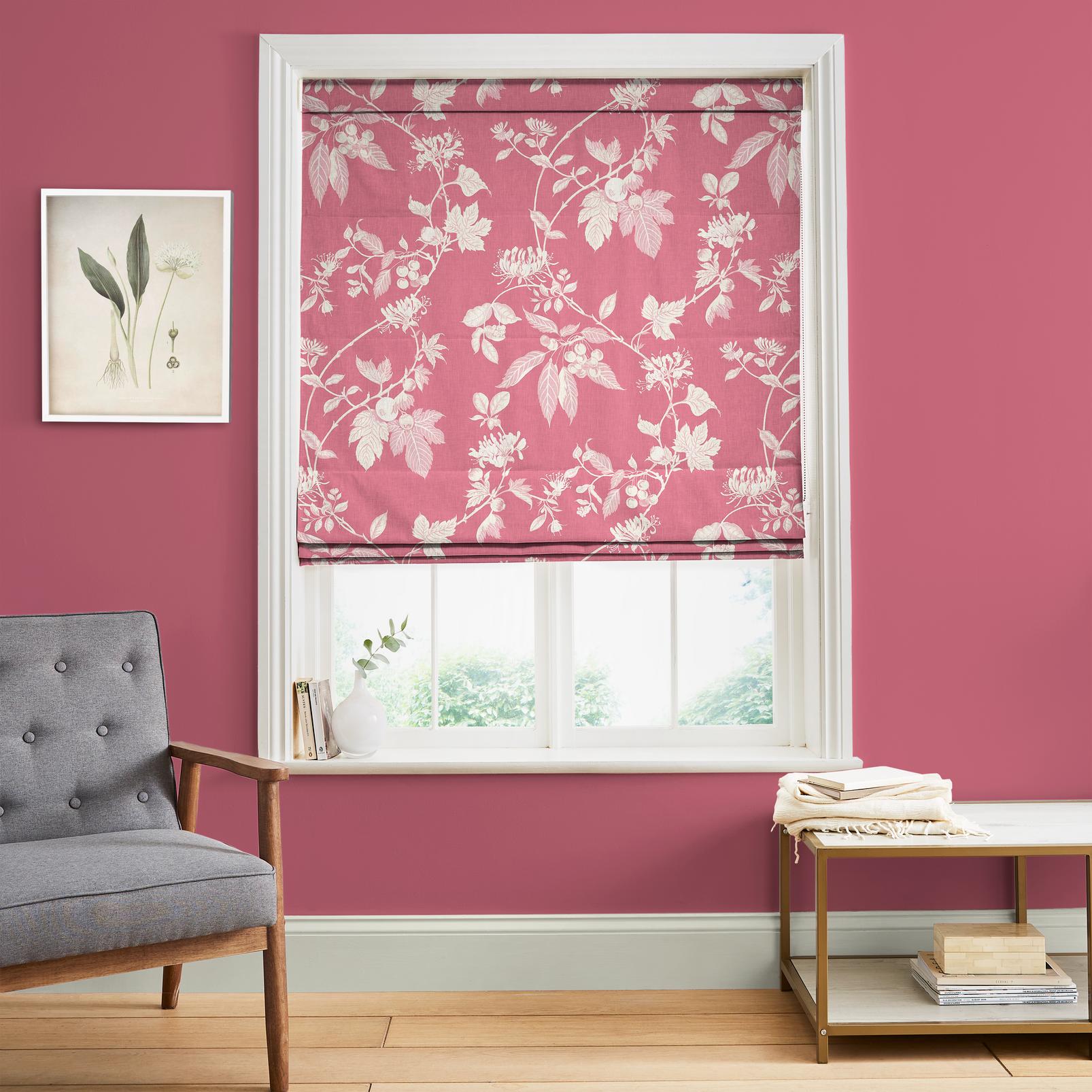 Garden Vine Pink Roman Blind - 131569rom_ROOMSET_01.jpg