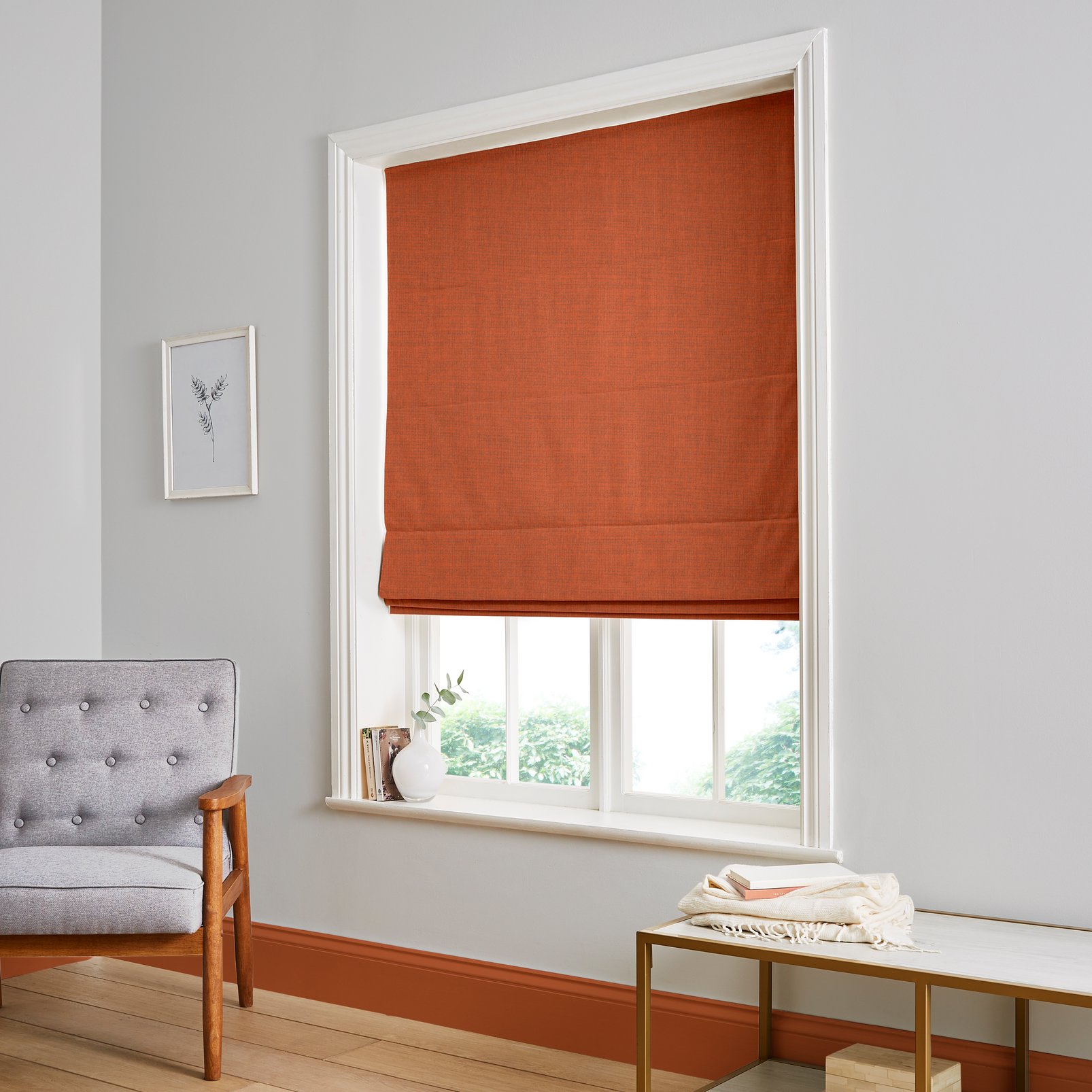 Wallace Orange Roman Blind - 116237rom_ROOMSET_01.jpg