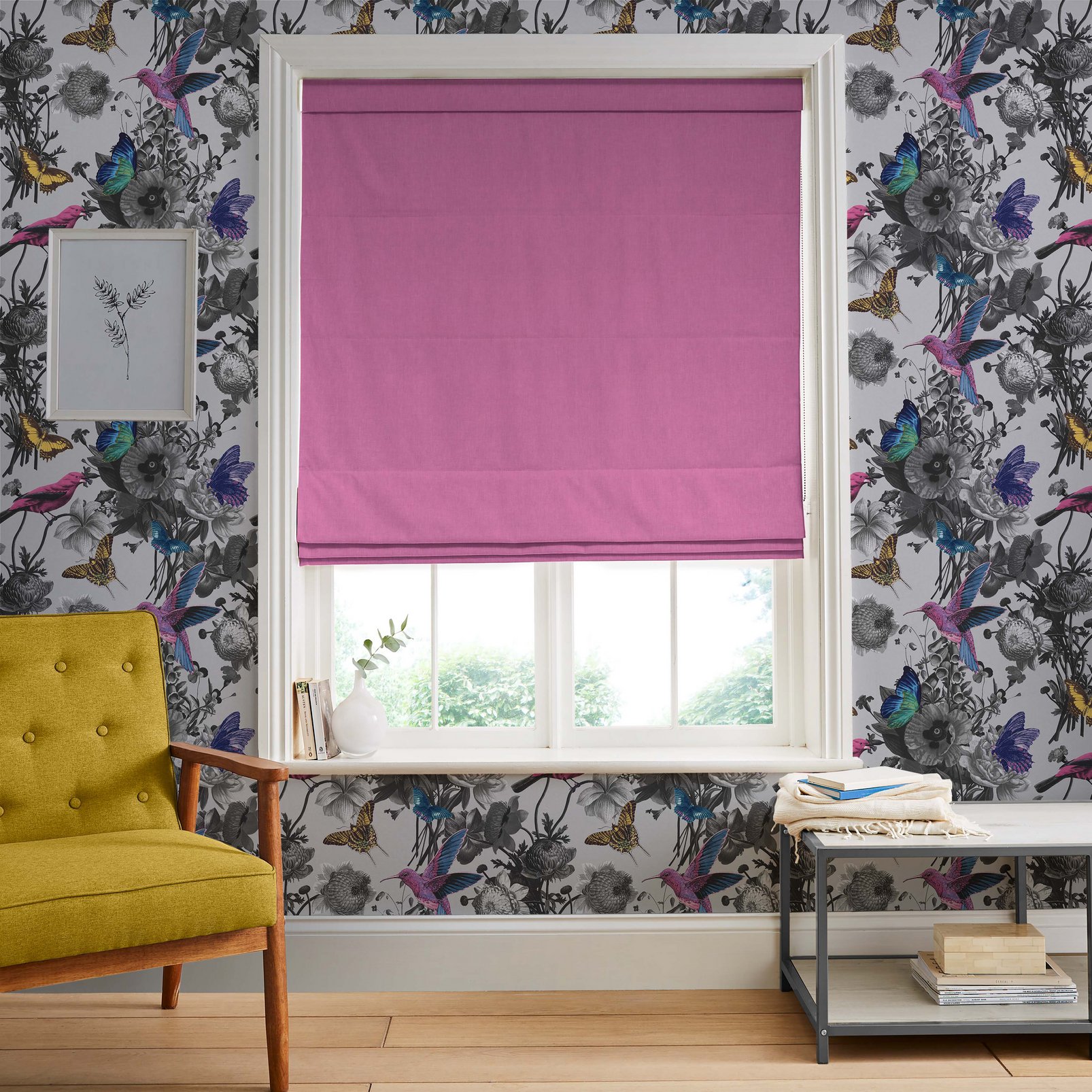 Opulence Magenta Roman Blind - 116179rom_ROOMSET_01.jpg
