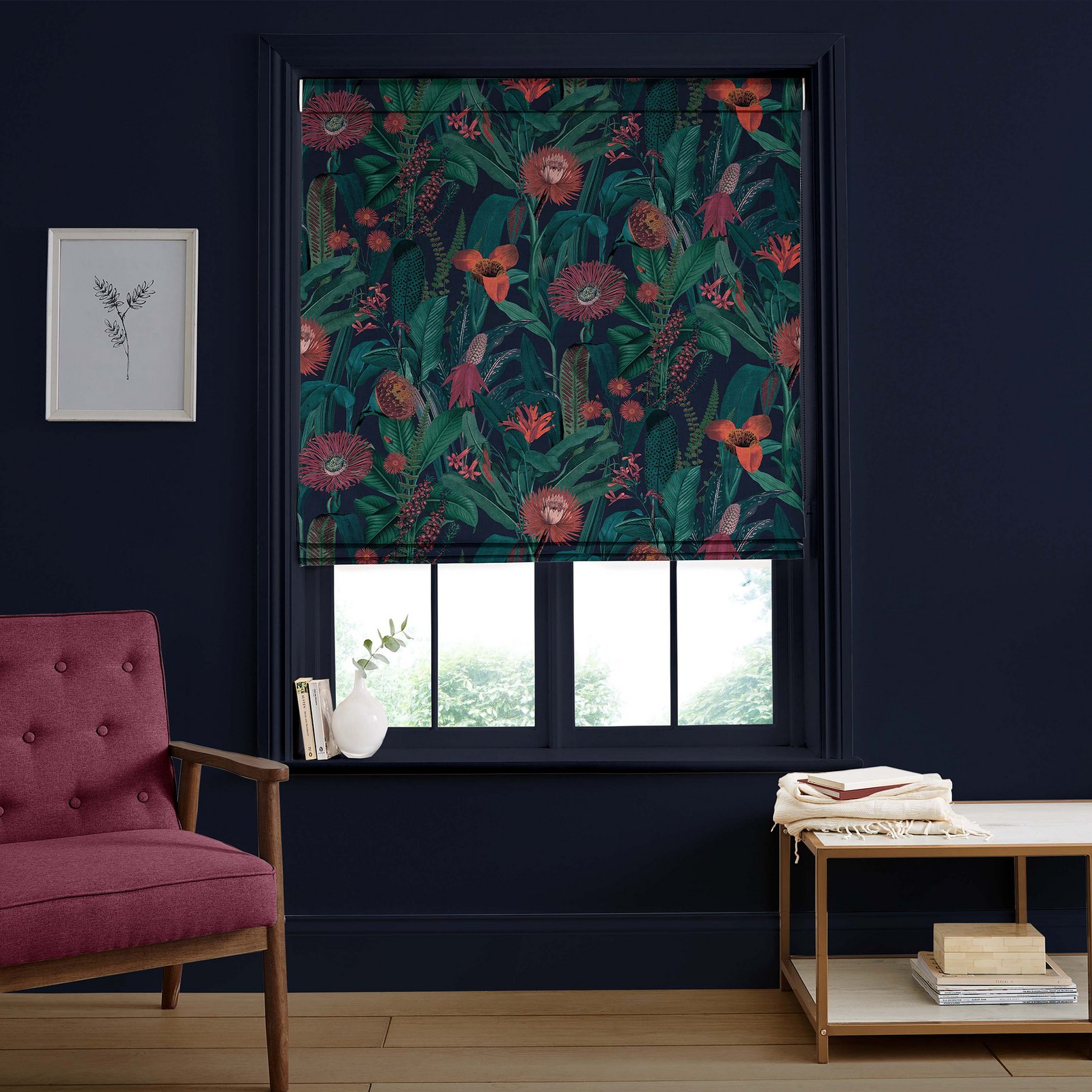 Tigerlily Midnight Roman Blind - 118813rom_ROOMSET_01.jpg