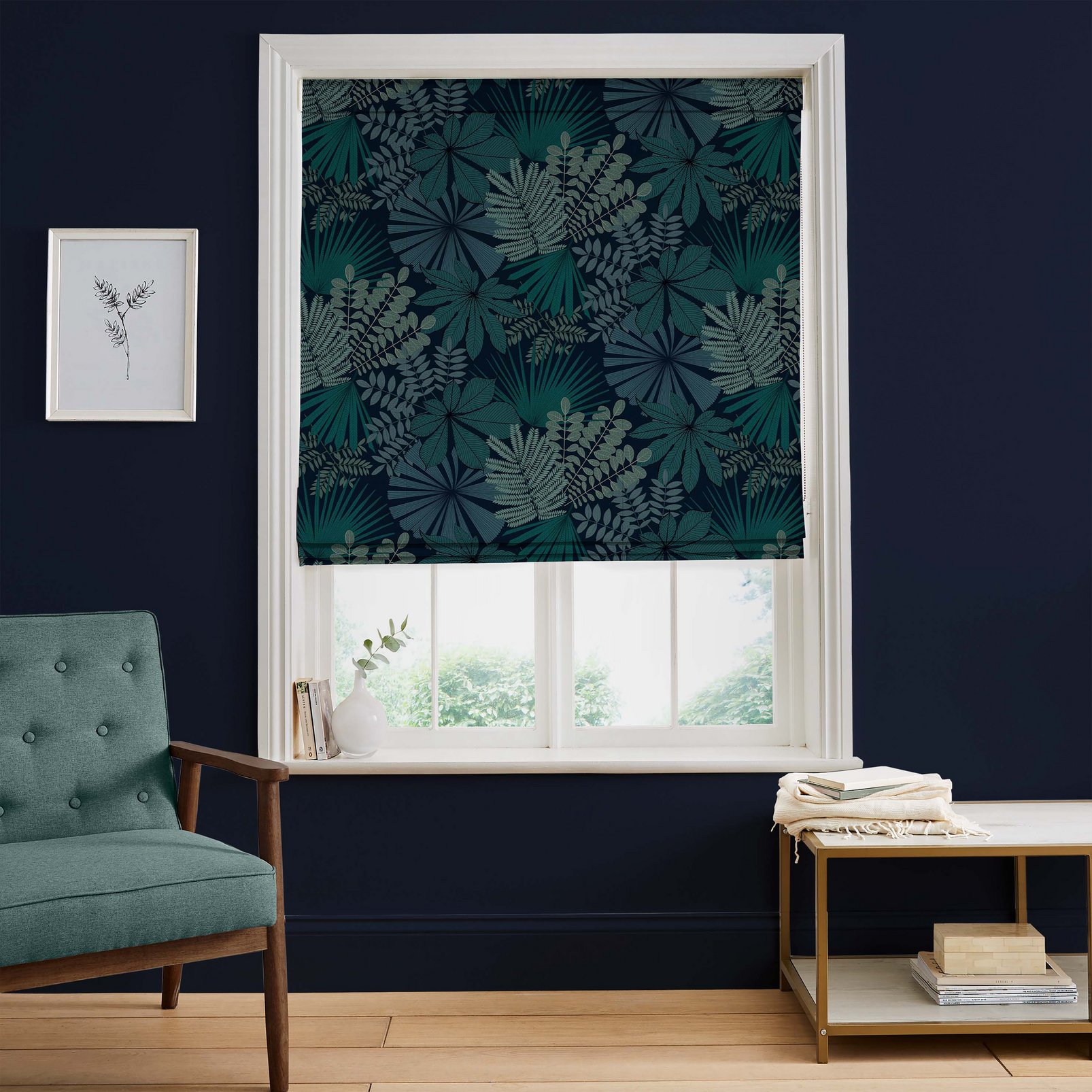 Bohemia Teal Roman Blind - 119987rom_ROOMSET_01.jpg