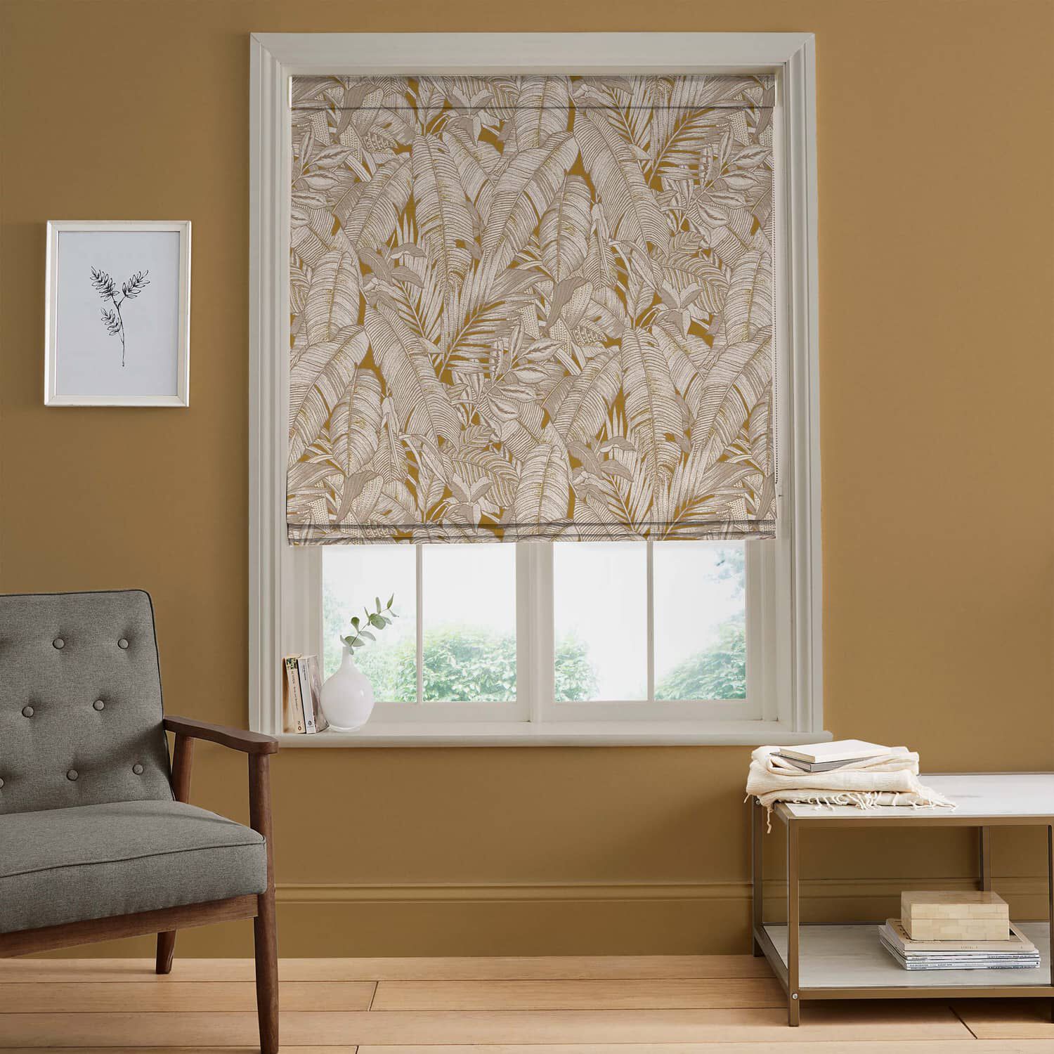 Paradys Turmeric Roman Blind