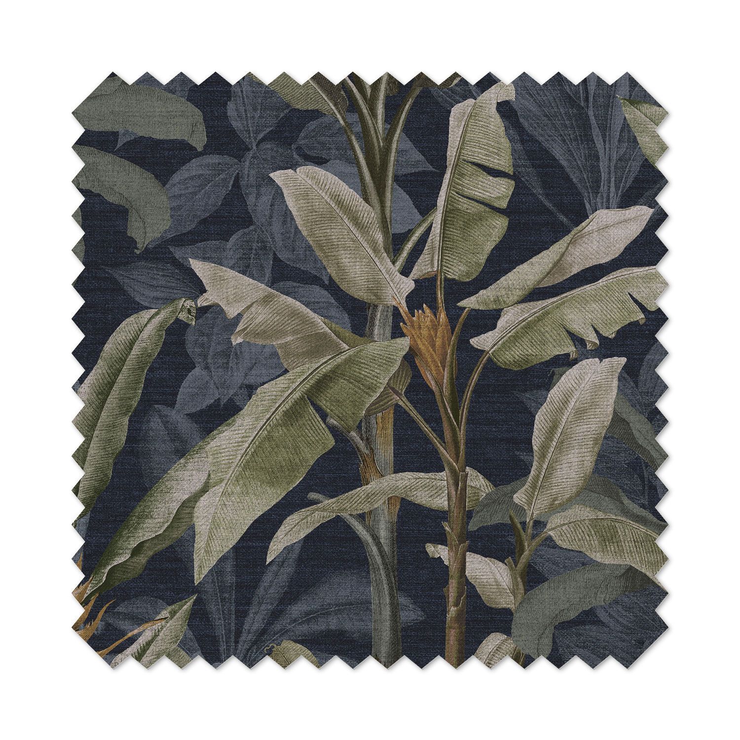 Borneo Midnight Roman Blind