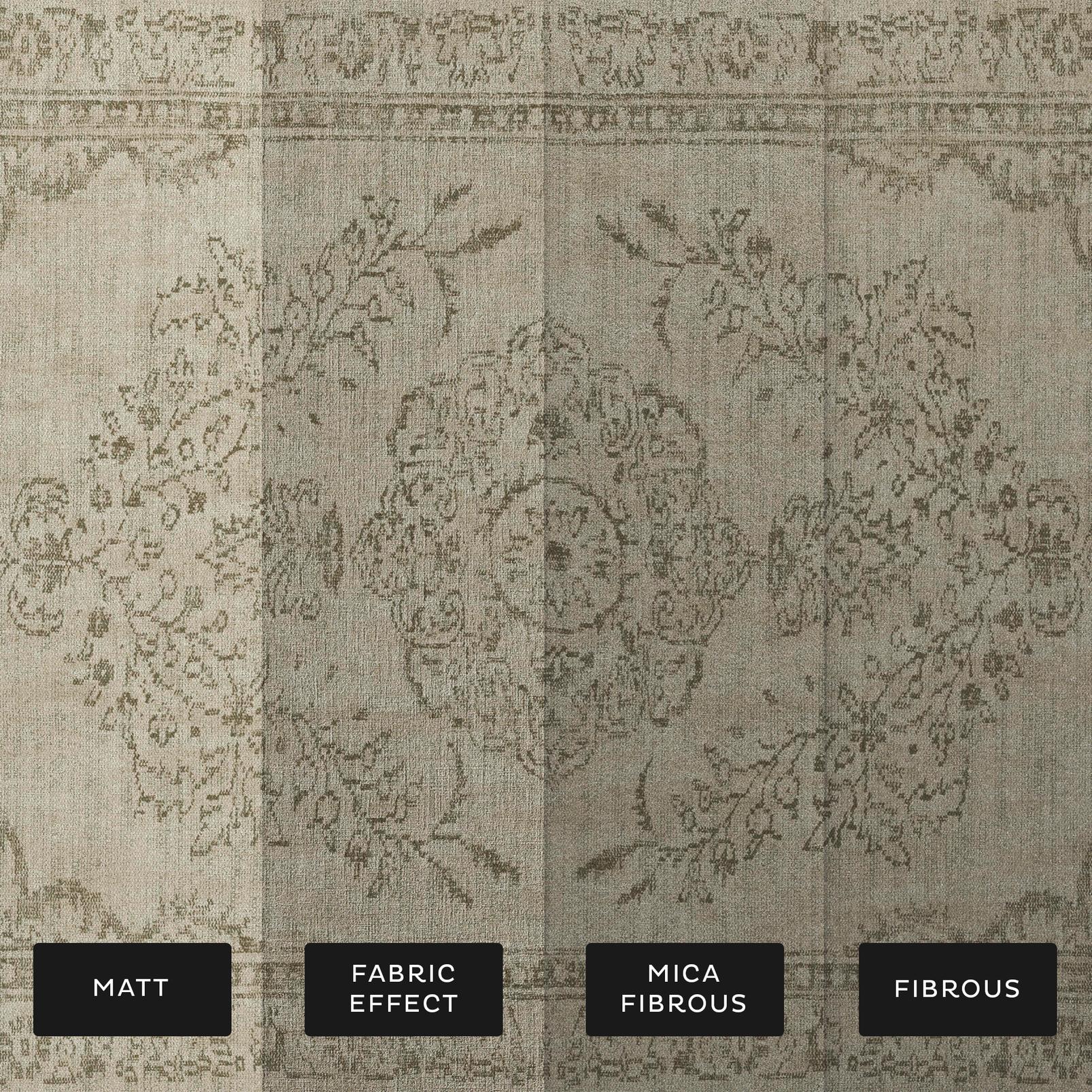 Abigail Ahern Tapestry Olive Bespoke Mural substrate information