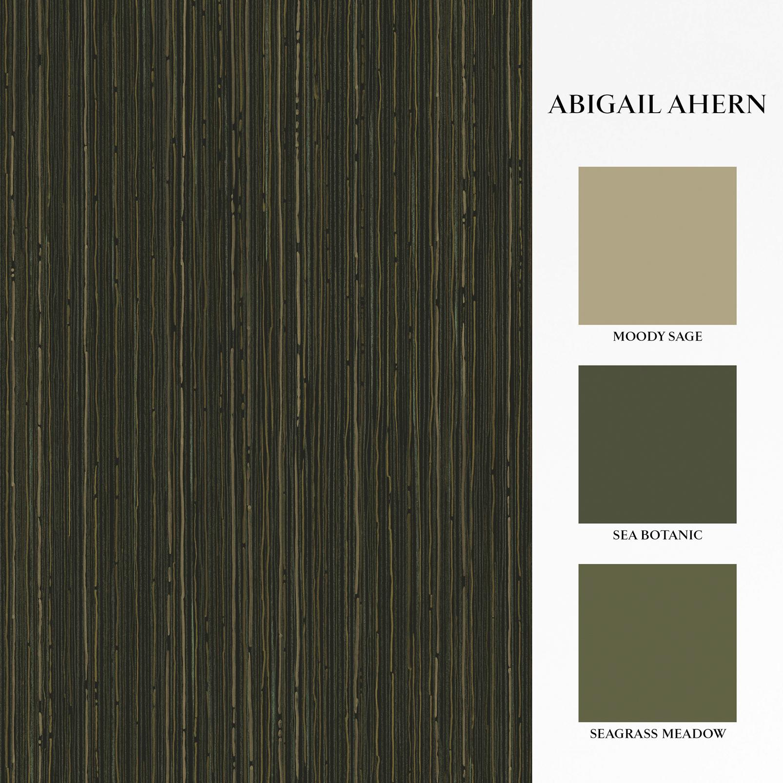 Abigail Ahern Fibre Stripe Forest Wallpaper - 140101_FLATLAY_FIBRE STRIPE FOREST SHEEN_01.jpg