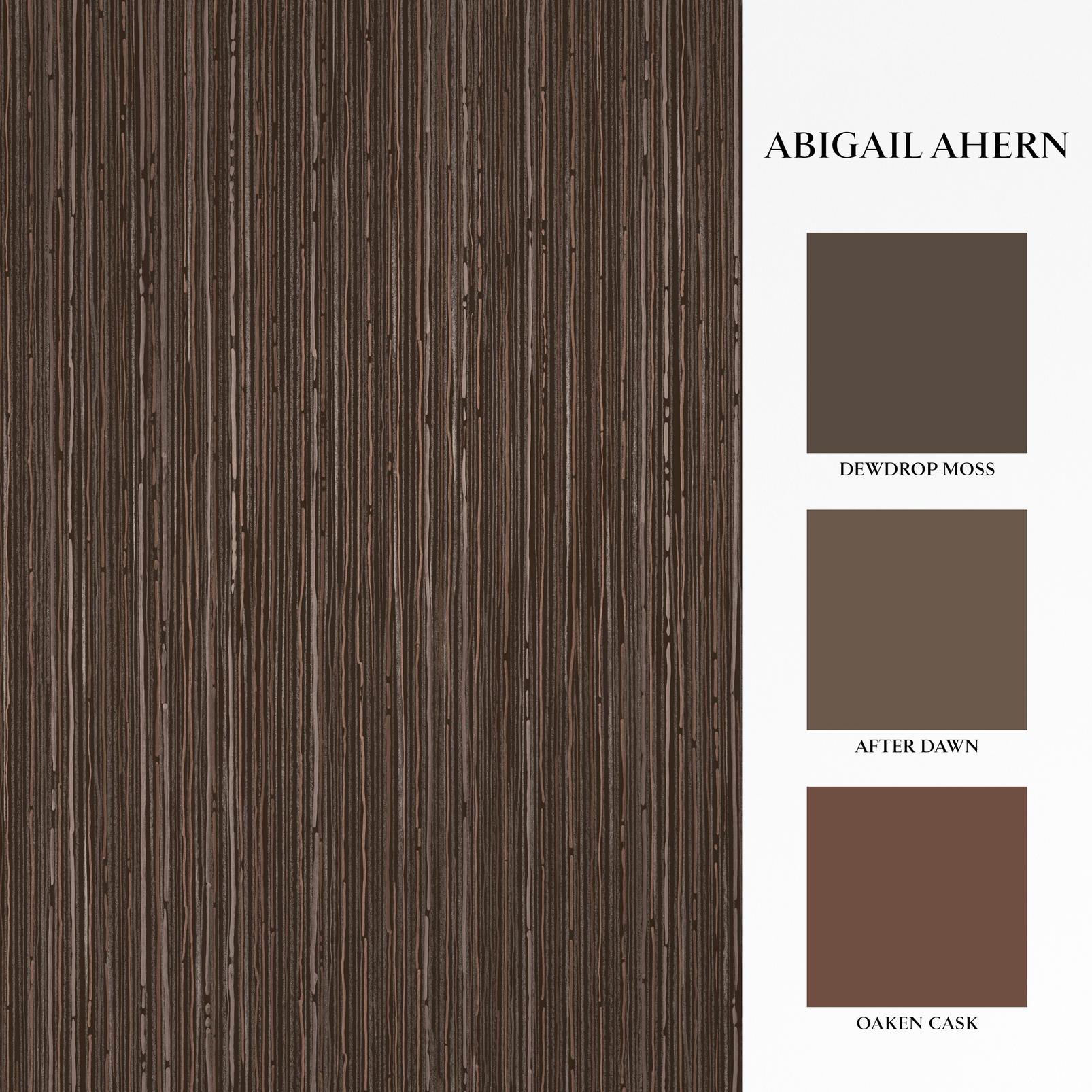 Abigail Ahern Fibre Stripe Chocolate Wallpaper - 140100_FLATLAY_FIBRE STRIPE CHCOLATE SHEEN_01.jpg