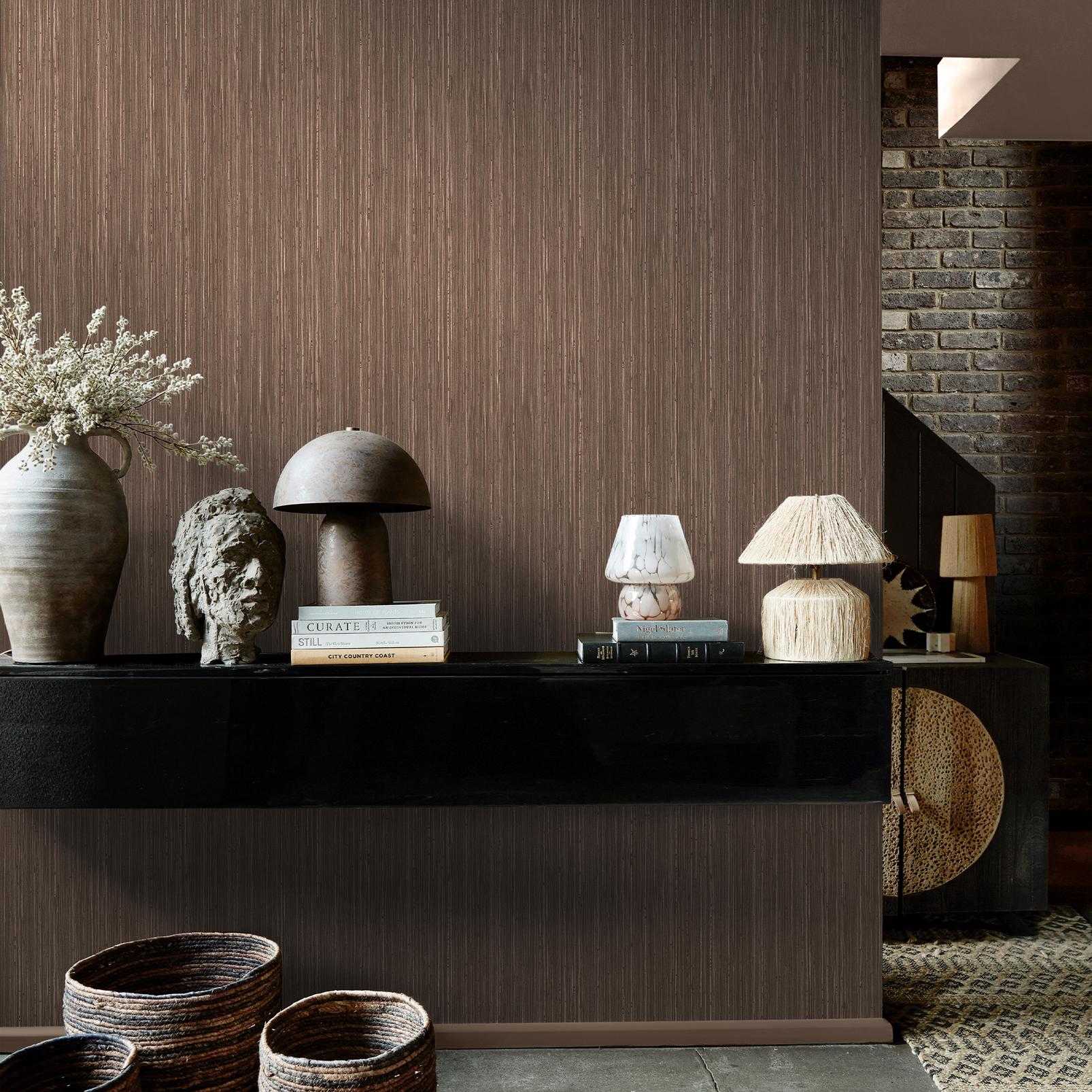 Abigail Ahern Fibre Stripe Sable Wallpaper - 140099_ROOMSET_FIBRE STRIPE SABLE SHEEN_02.jpg