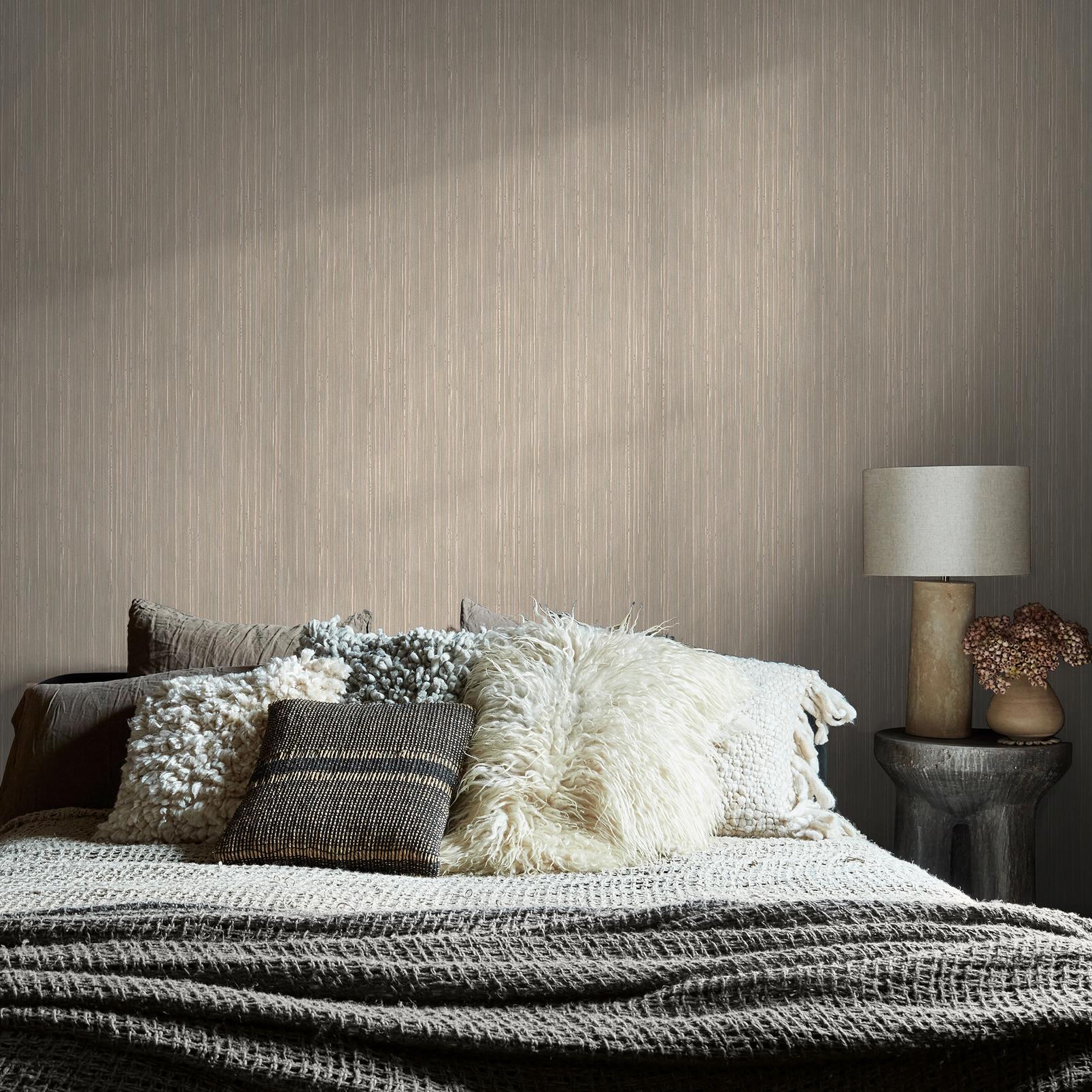 Abigail Ahern Fibre Stripe Mist Wallpaper - 140098_ROOMSET_FIBRE STRIPE MIST SHEEN_02.jpg