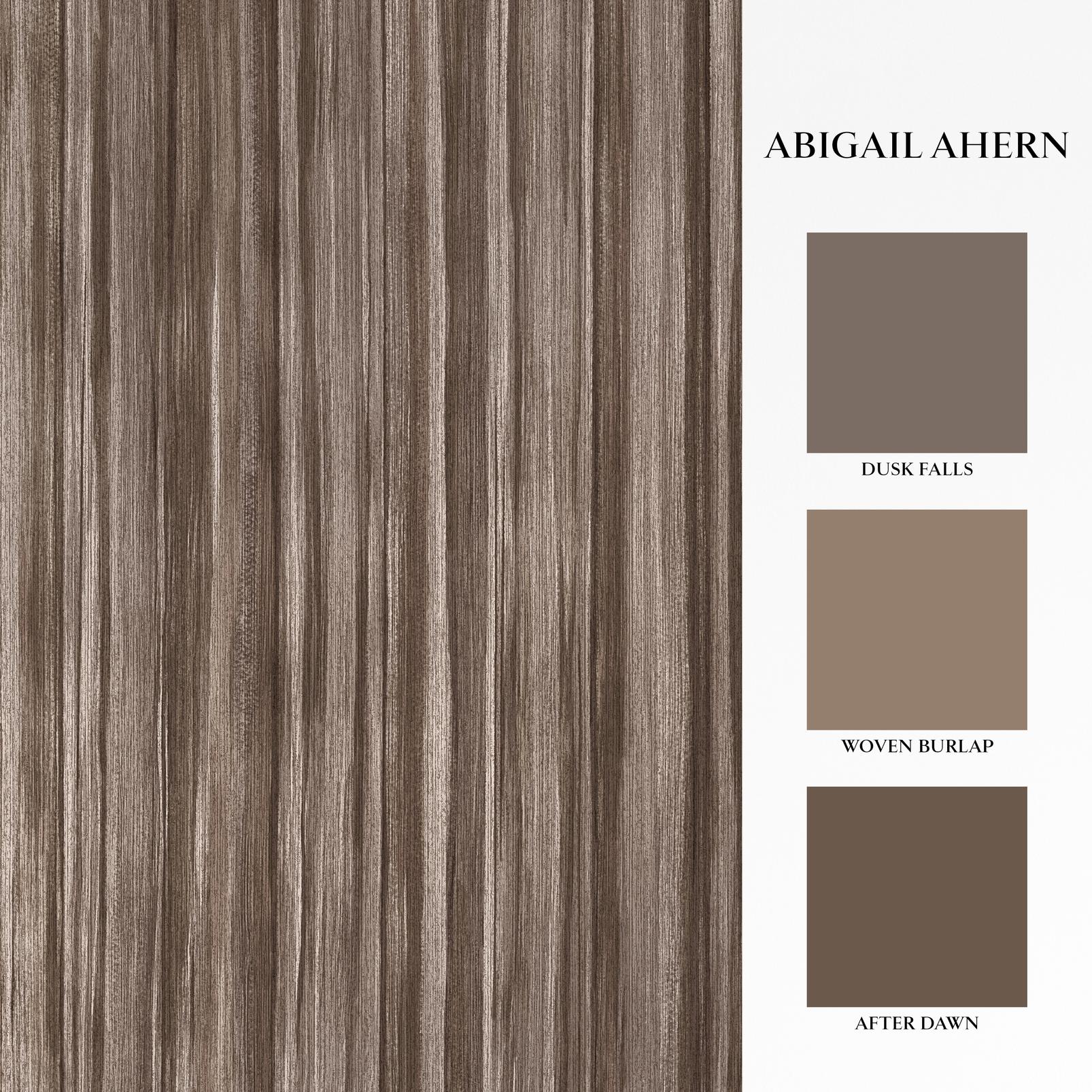 Abigail Ahern Linear Luxe Deep Greige Wallpaper - 140097_FLATLAY_LINEAR LUXE DEEP GREIGE SHEEN_01.jpg