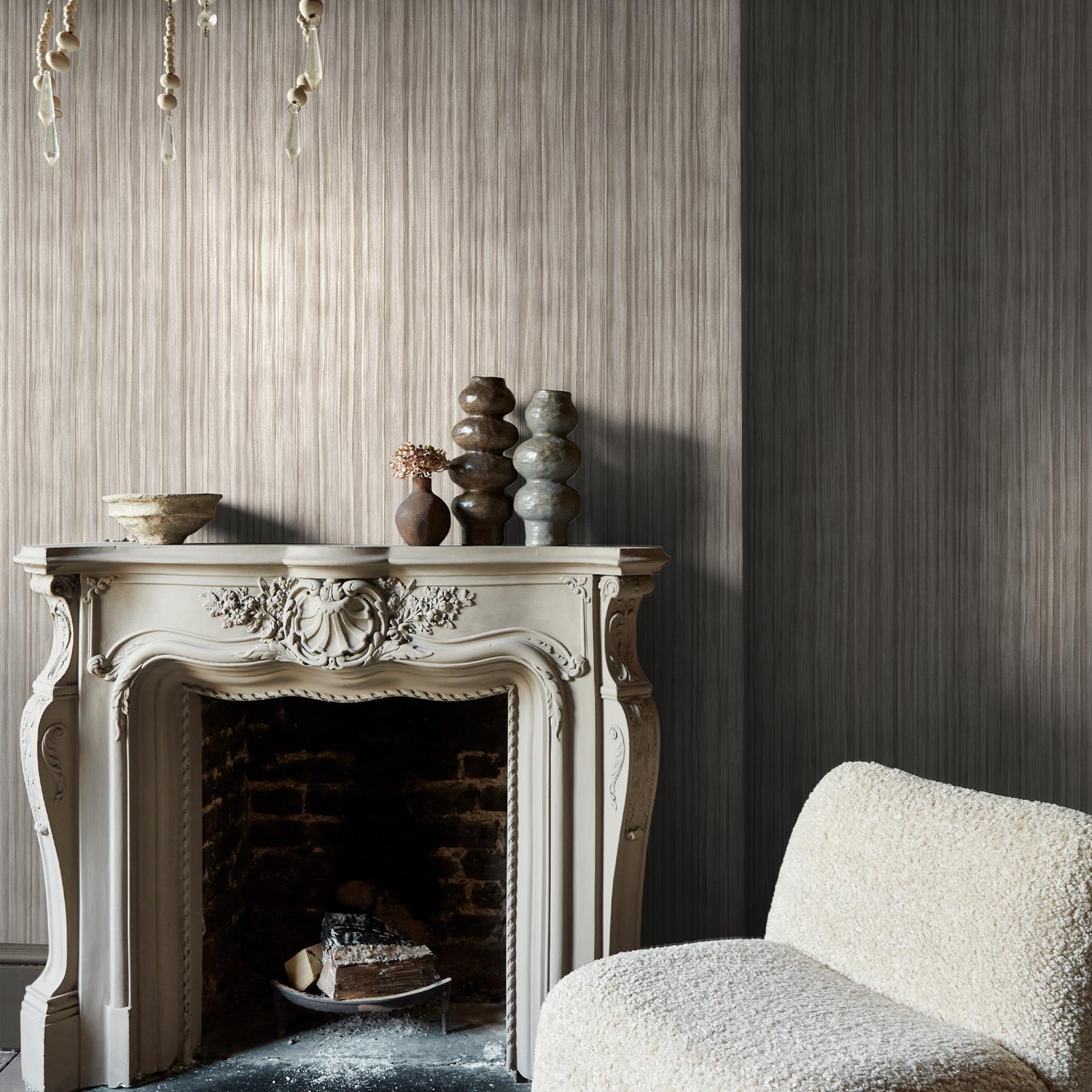 Abigail Ahern Linear Luxe Pewter Wallpaper - 140096_ROOMSET_LINEAR LUXE PEWTER SHEEN_02.jpg