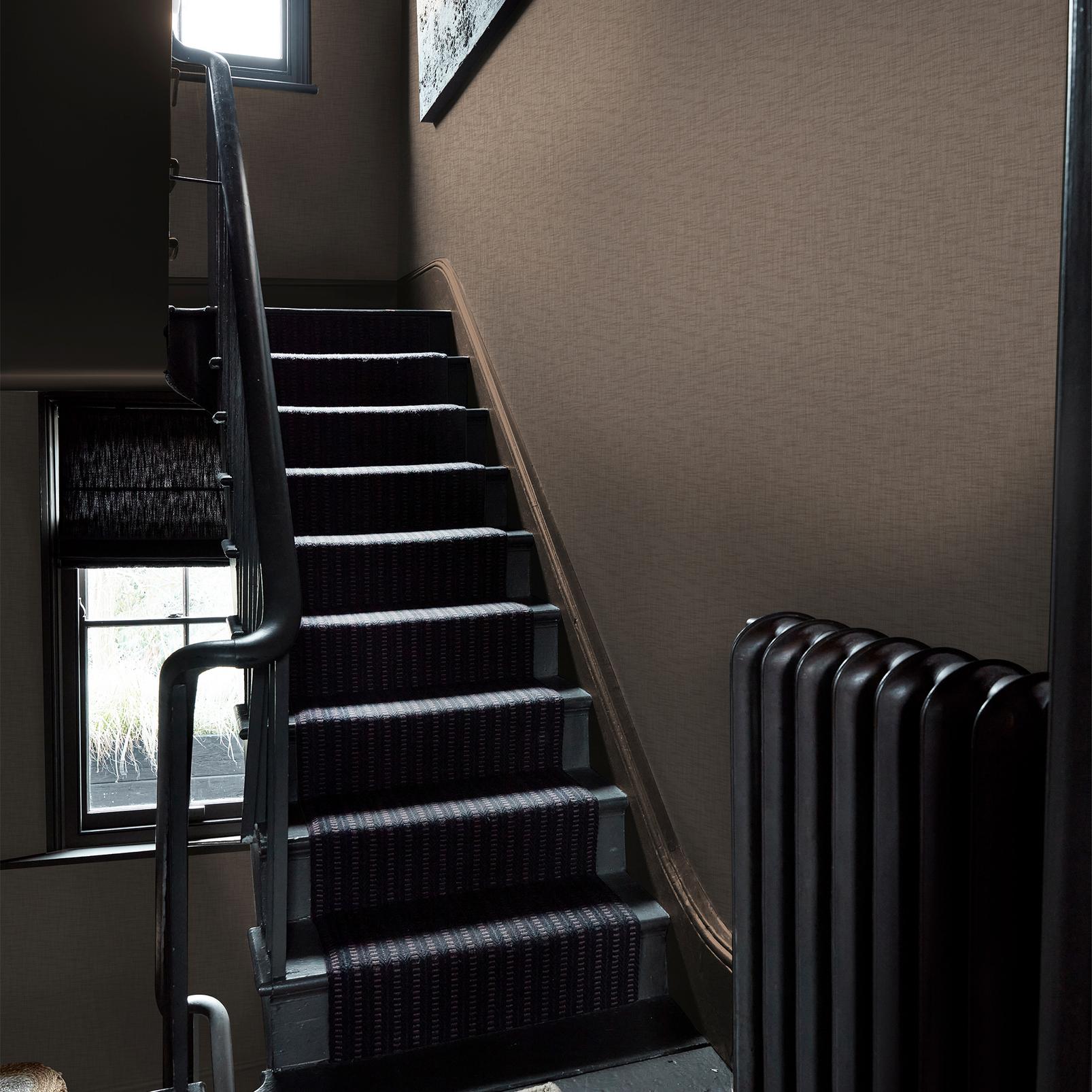 Abigail Ahern Weathered Linen Cocoa Wallpaper - 140081_ROOMSET_WEATHERED LINEN COCOA_02.jpg