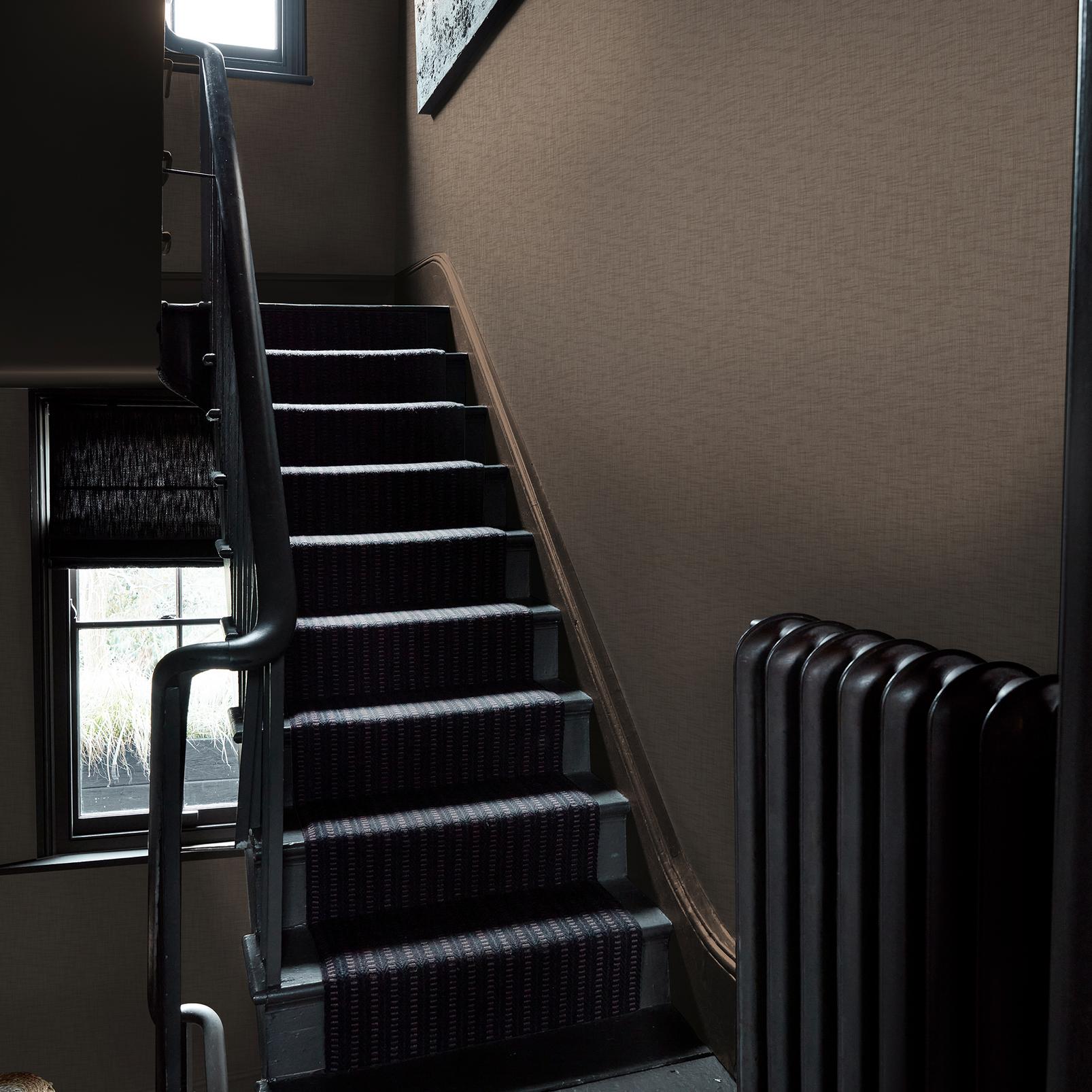 Abigail Ahern Weathered Linen Cocoa Wallpaper - 140081_ROOMSET_WEATHERED LINEN COCOA_02.jpg