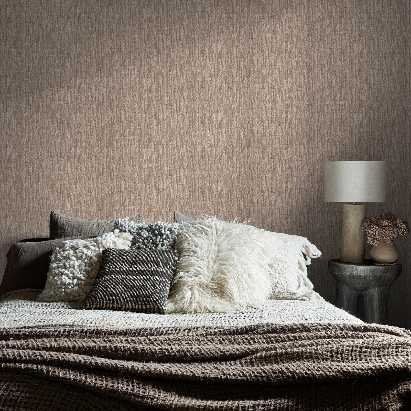 Abigail Ahern Heirloom Knit Baked Beige Wallpaper - 140082_ROOMSET_HEIRLOOM KNIT BAKED BEIGE_02.jpg