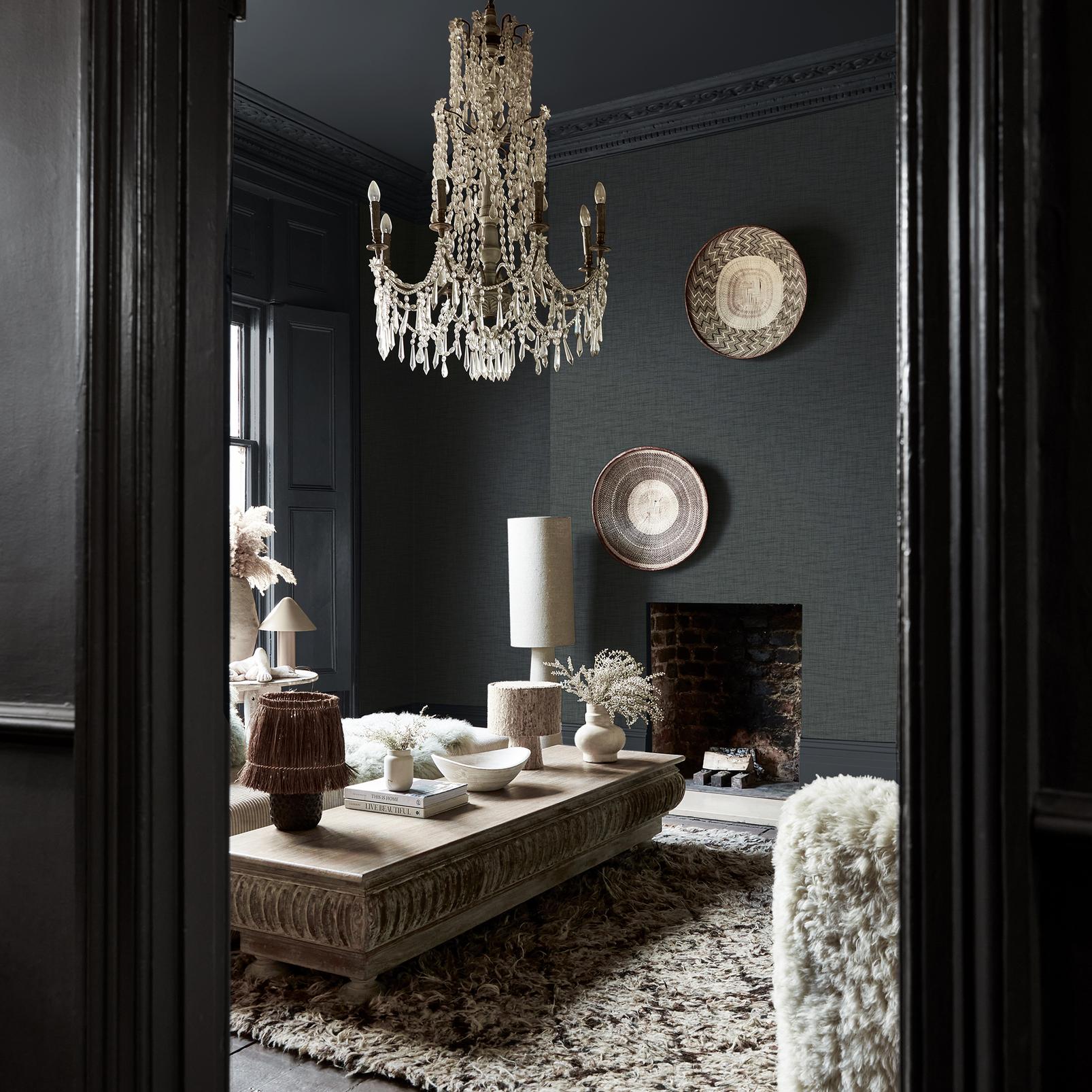 Abigail Ahern Weathered Linen Midnight Wallpaper - 140075_ROOMSET_WEATHERED LINEN MIDNIGHT_02.jpg