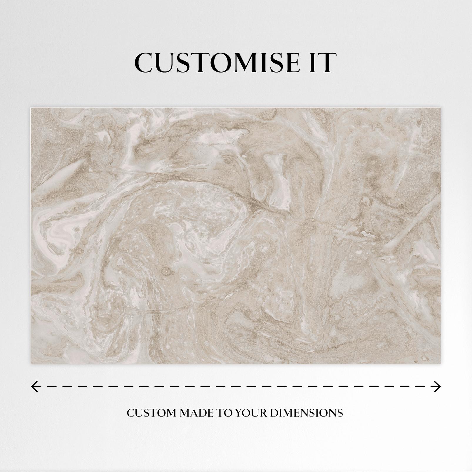 Abigail Ahern Ethereal Marble Pearl Bespoke Mural product information